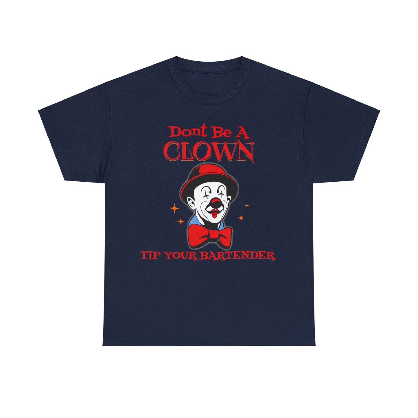 BARTENDER ON FRONT Unisex Heavy Cotton Tee