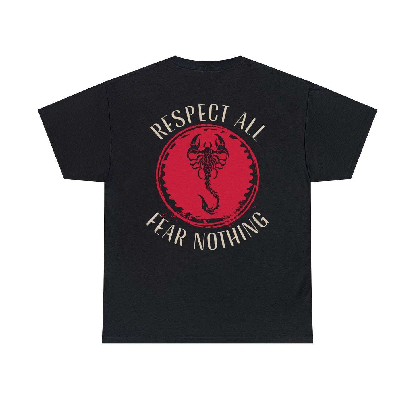 RESPECT ON BACK Unisex Heavy Cotton Tee