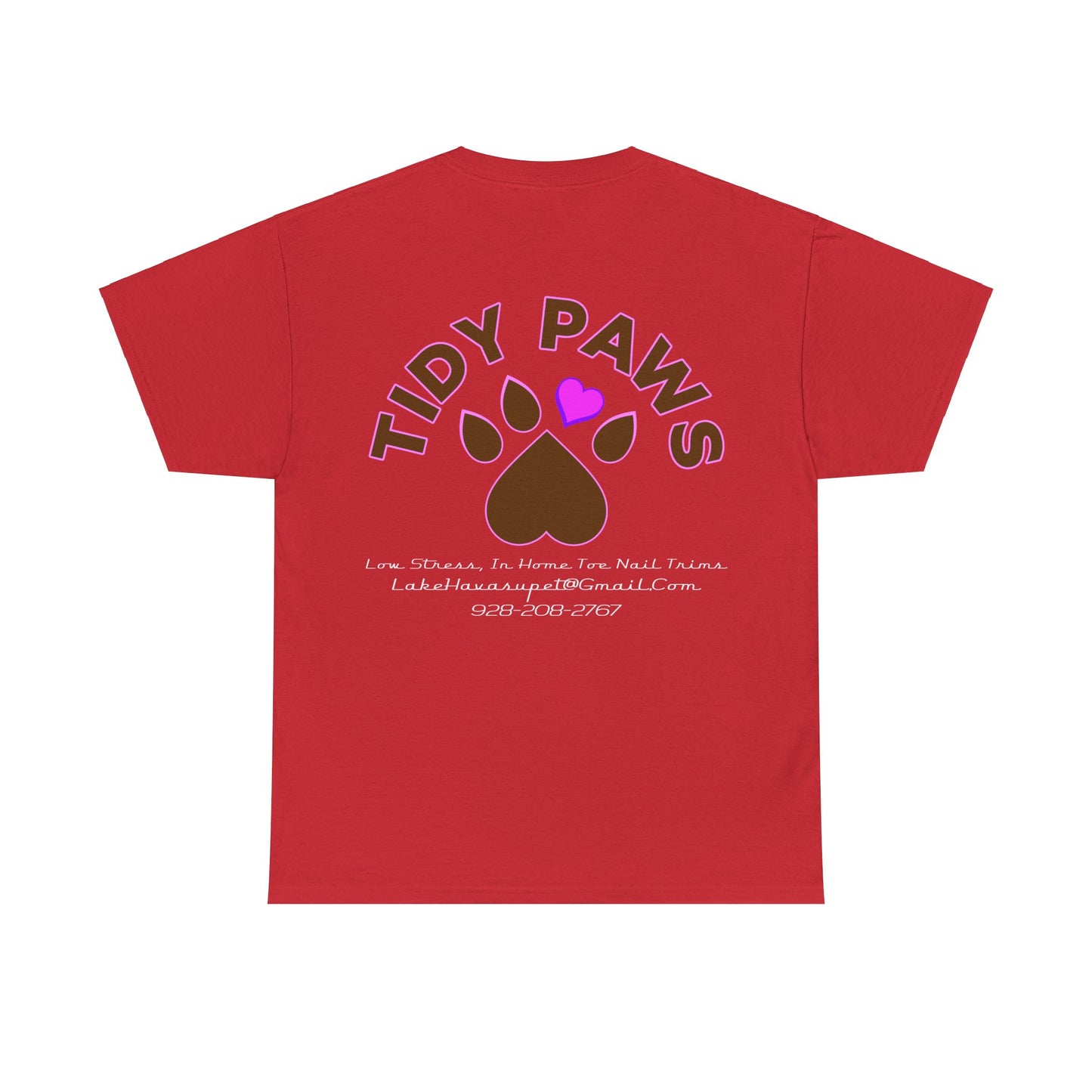 TIDY PAWS Unisex Heavy Cotton Tee