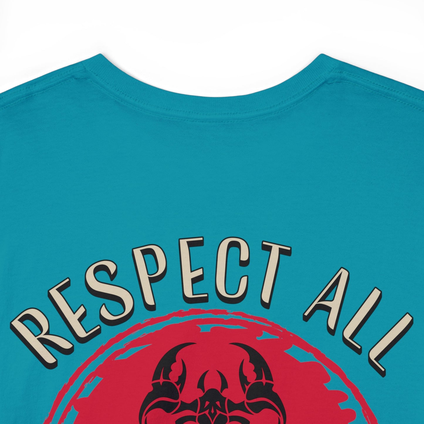 RESPECT ON BACK Unisex Heavy Cotton Tee