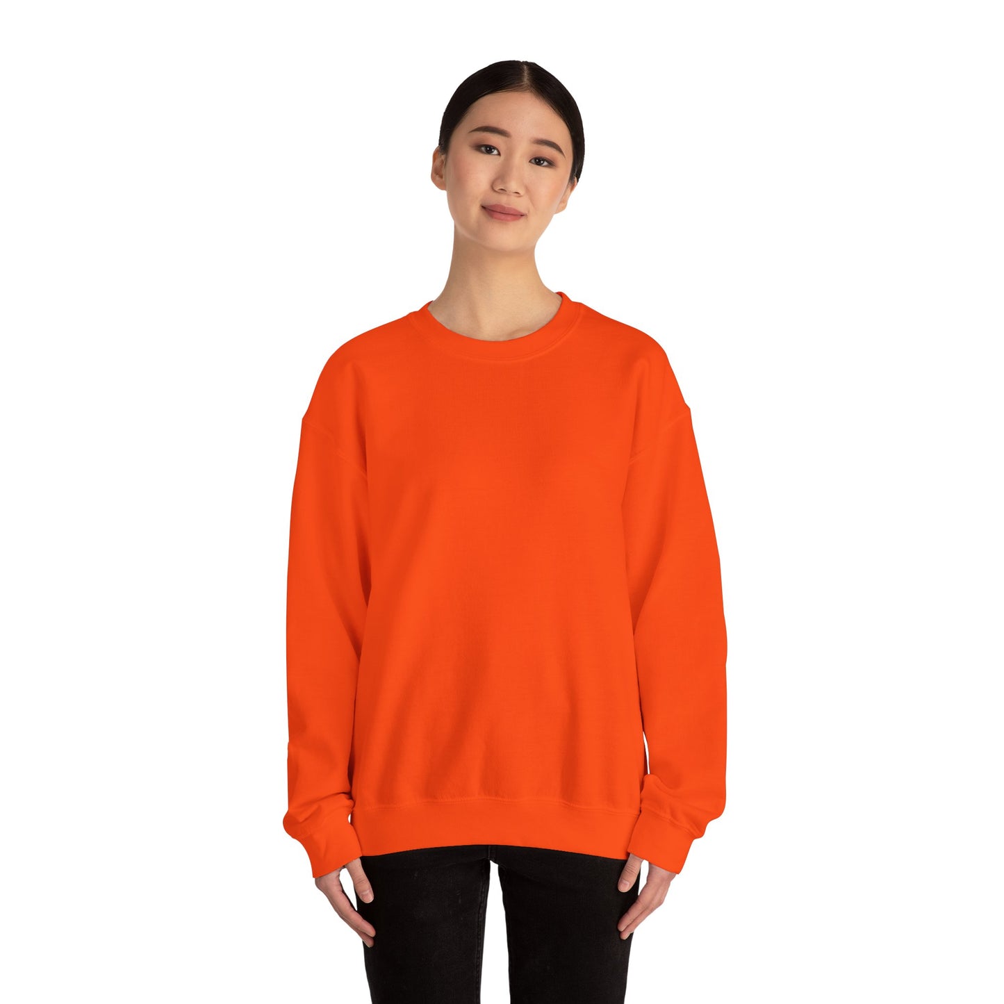 Low Down Custom Paint Crewneck Sweatshirt with phone number