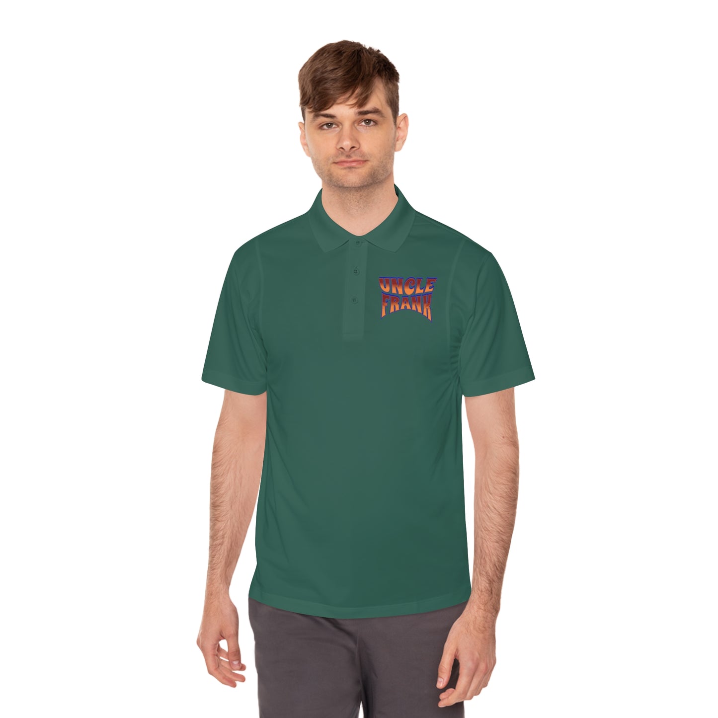 UNCLE FRANK Men's Sport Polo Shirt