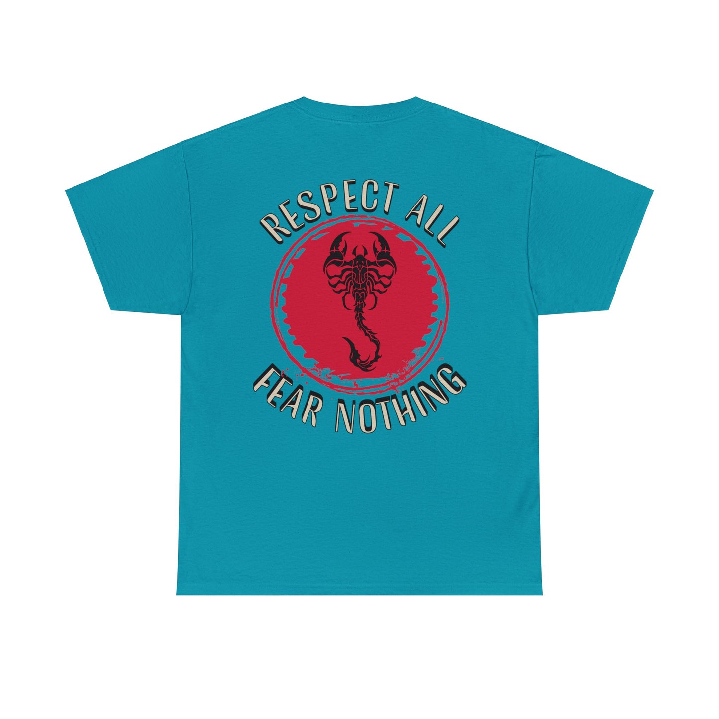 RESPECT ON BACK Unisex Heavy Cotton Tee