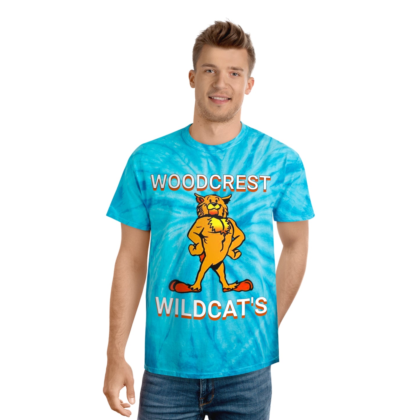 WOODCREST Tie-Dye Tee, Cyclone