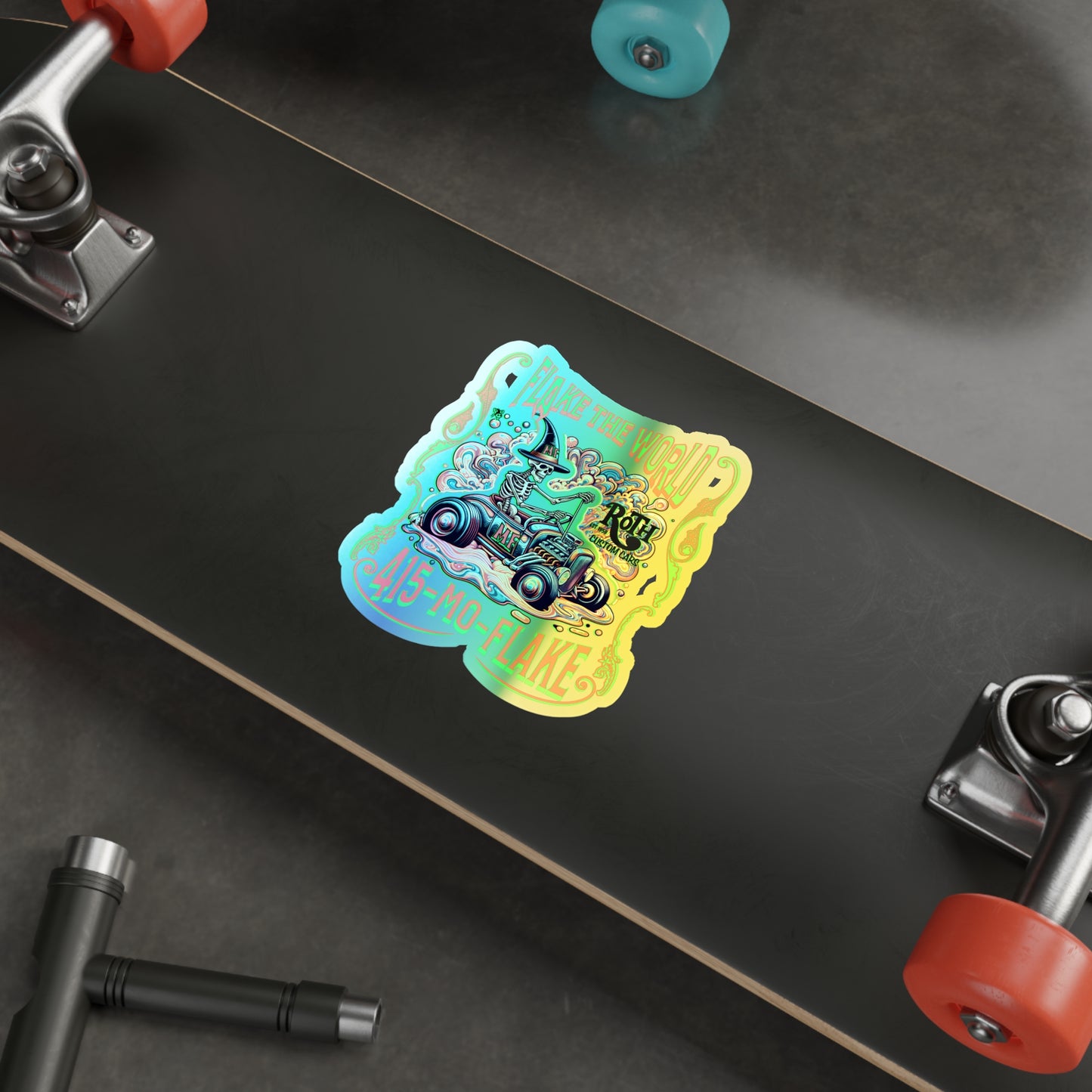 LIL DADDY Holographic Die-cut Stickers