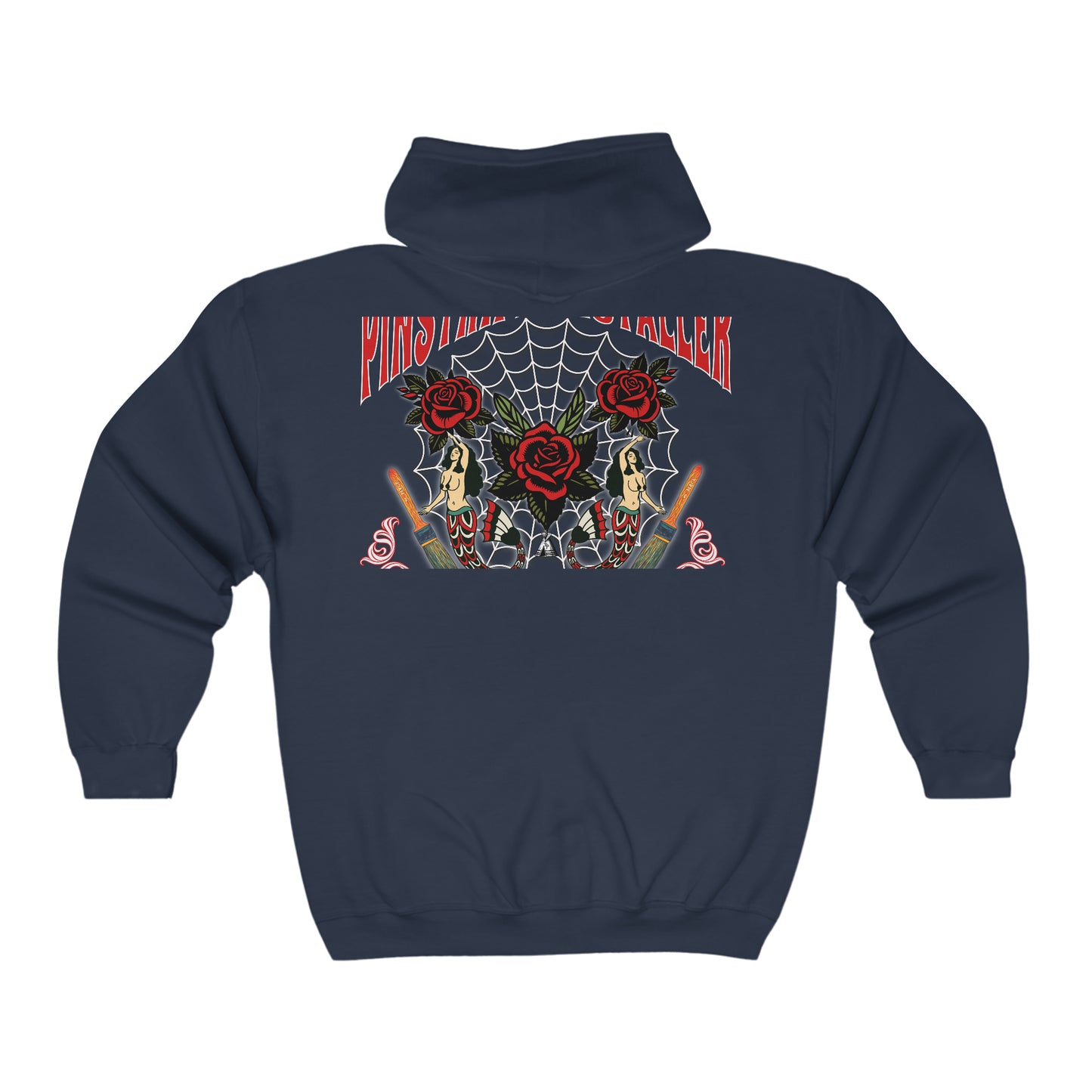 PINSTRIPER 1SW Unisex Heavy Blend™ Full Zip Hooded Sweatshirt