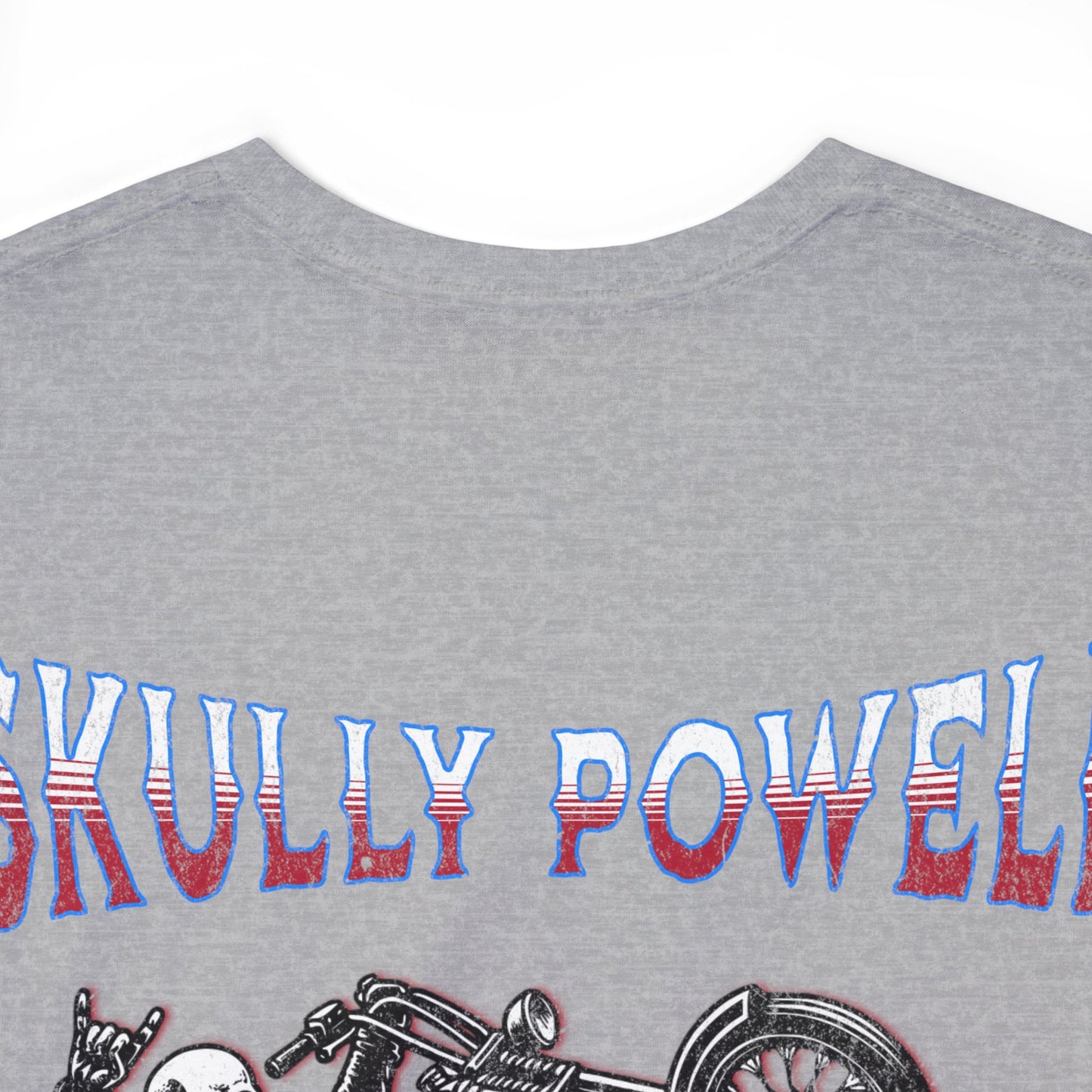 SKULLY ON BACK Unisex Heavy Cotton Tee