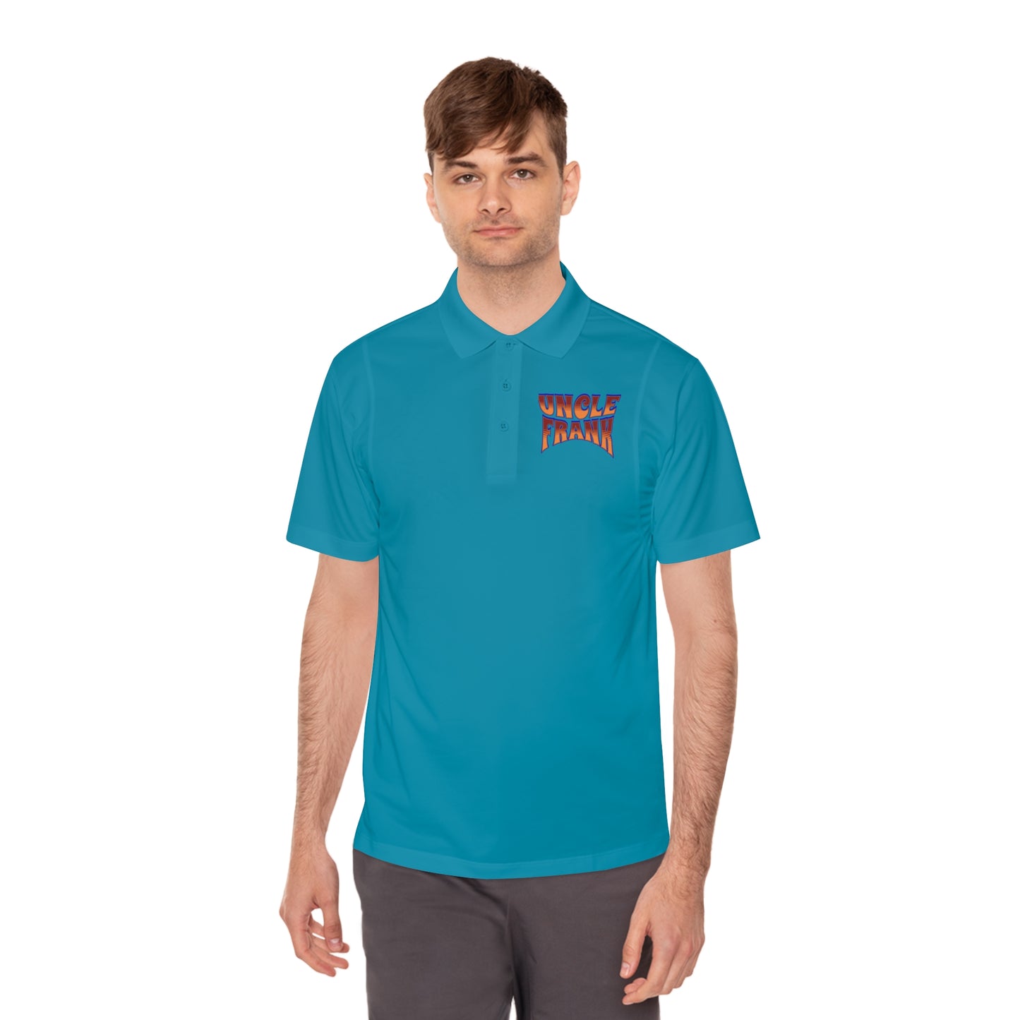 UNCLE FRANK Men's Sport Polo Shirt