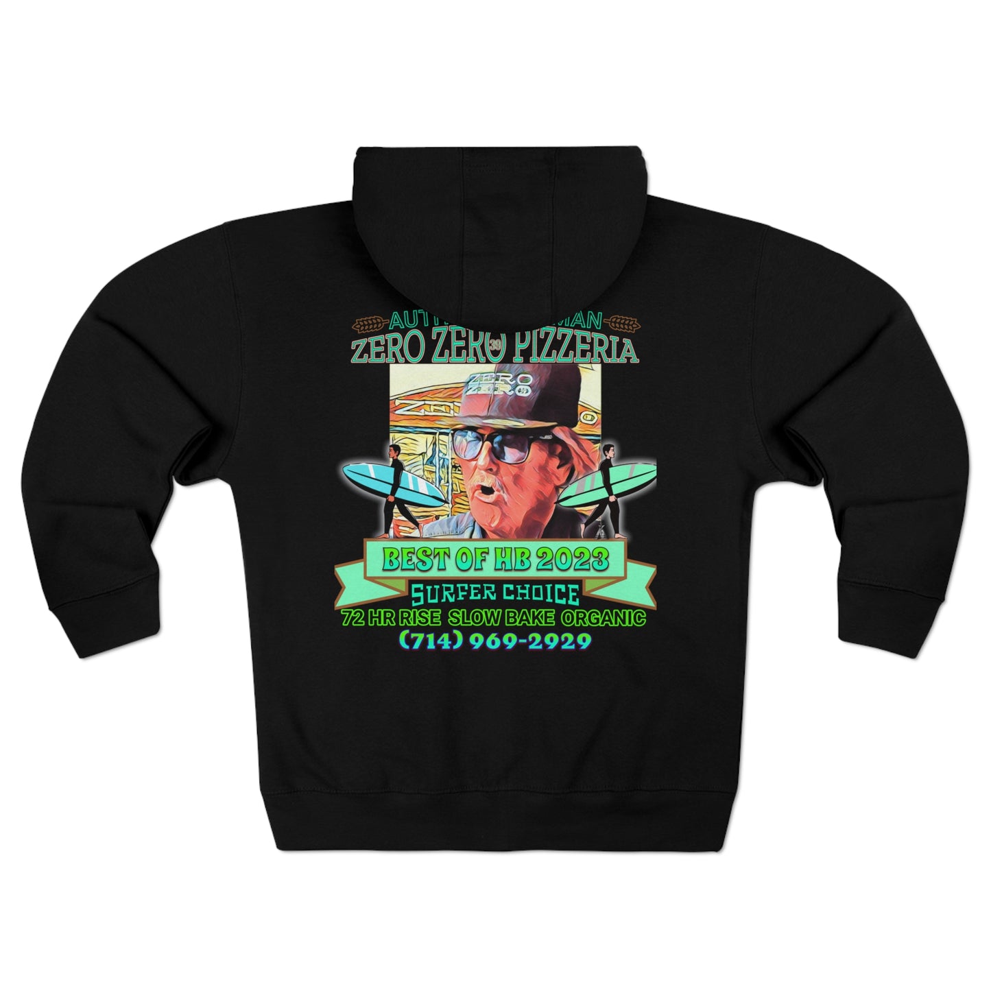 JIMBO ZERO Unisex Zip Hoodie
