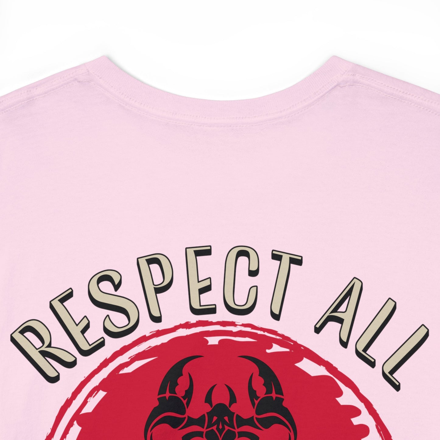 RESPECT ON BACK Unisex Heavy Cotton Tee