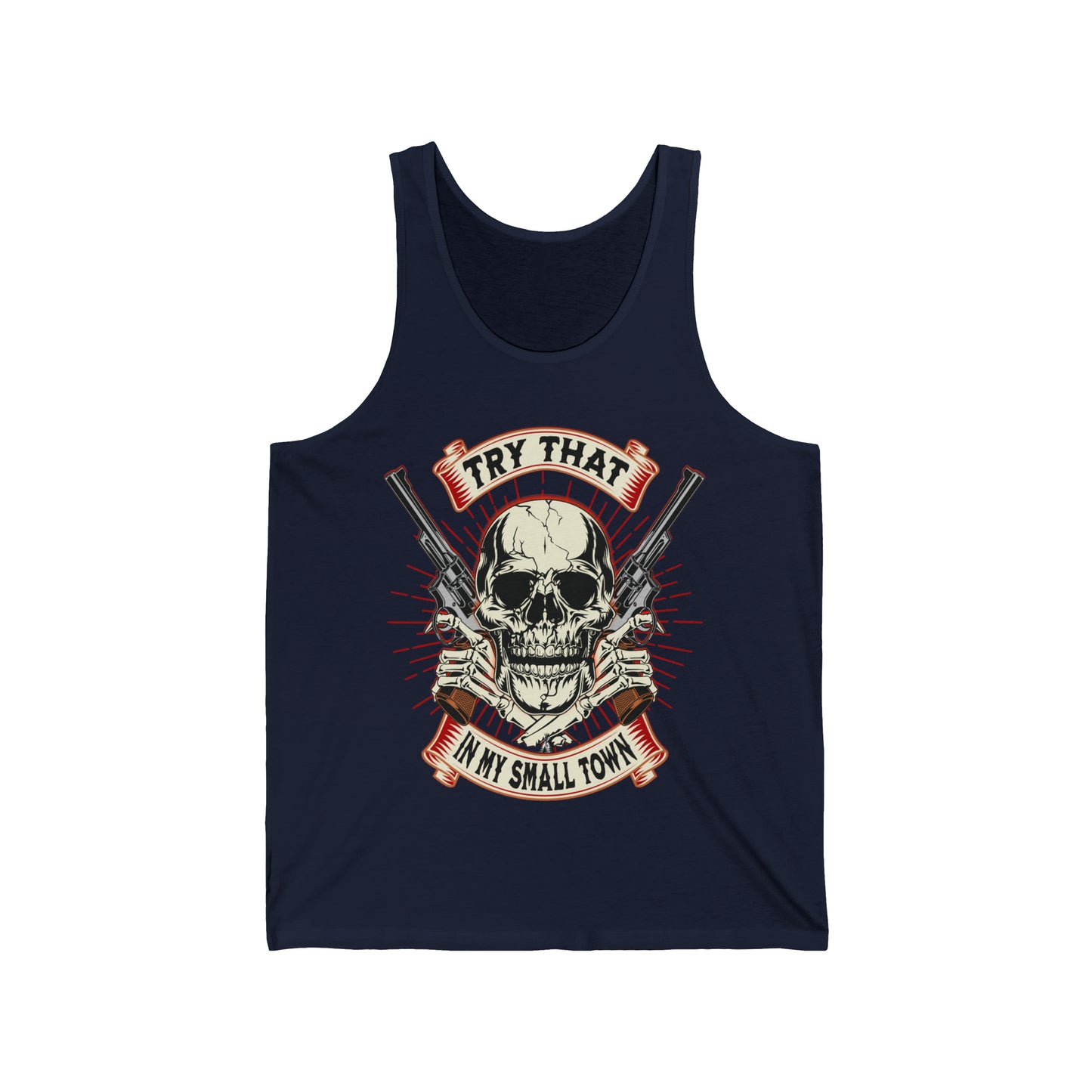 TOPOCK TRY THAT Unisex Jersey Tank