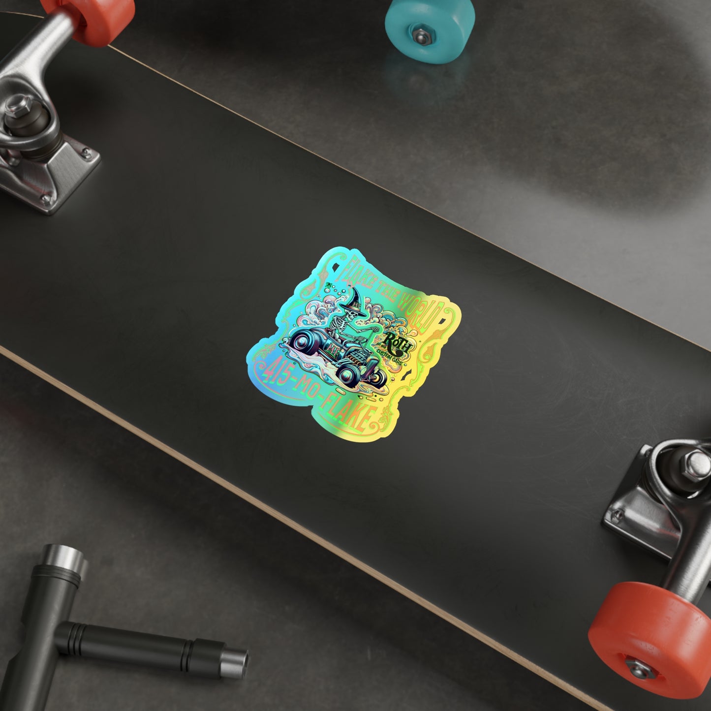 LIL DADDY Holographic Die-cut Stickers