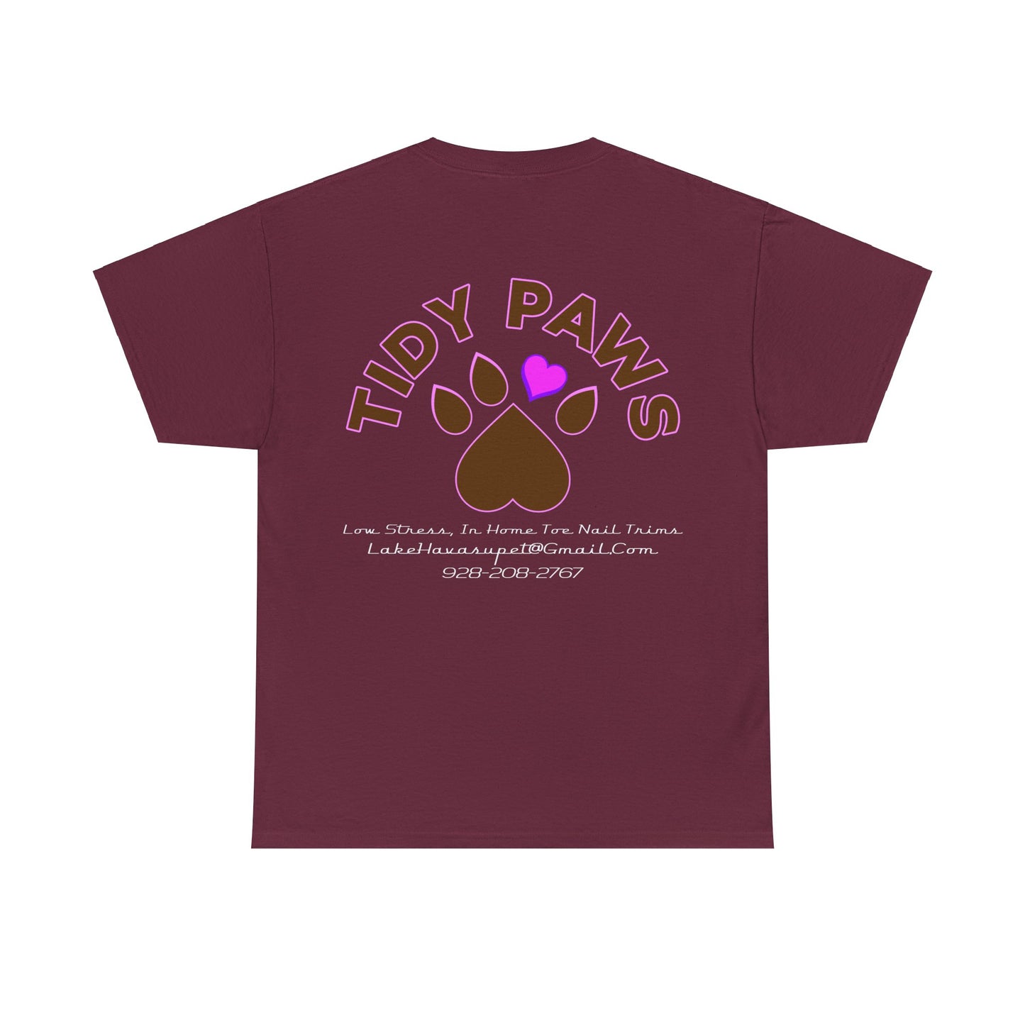 TIDY PAWS Unisex Heavy Cotton Tee