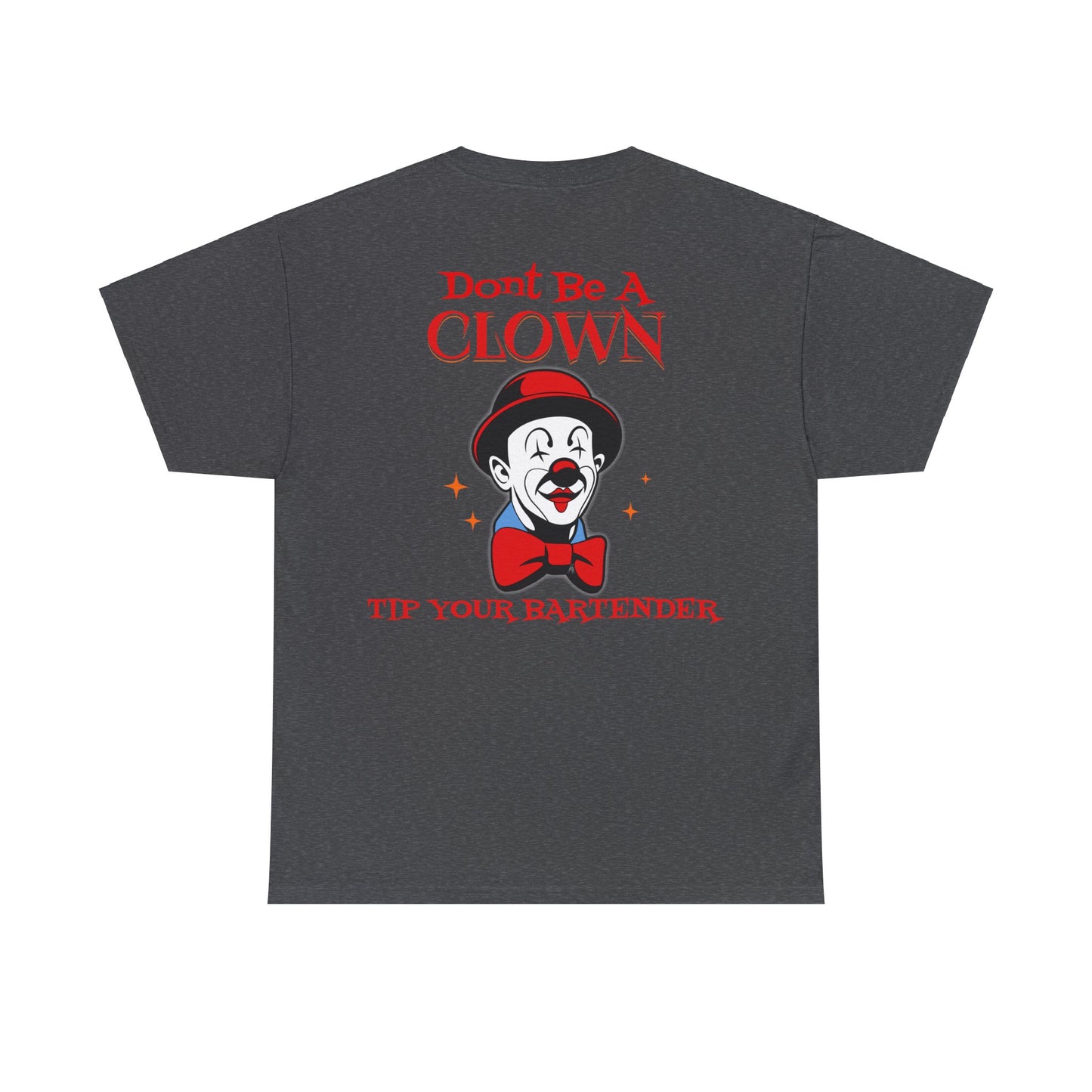 BARTENDER ON BACK Unisex Heavy Cotton Tee