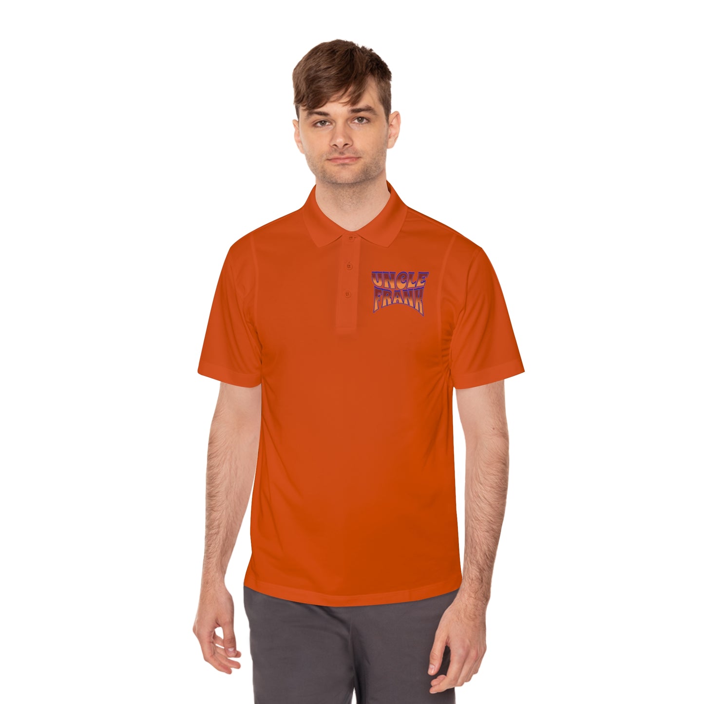UNCLE FRANK Men's Sport Polo Shirt