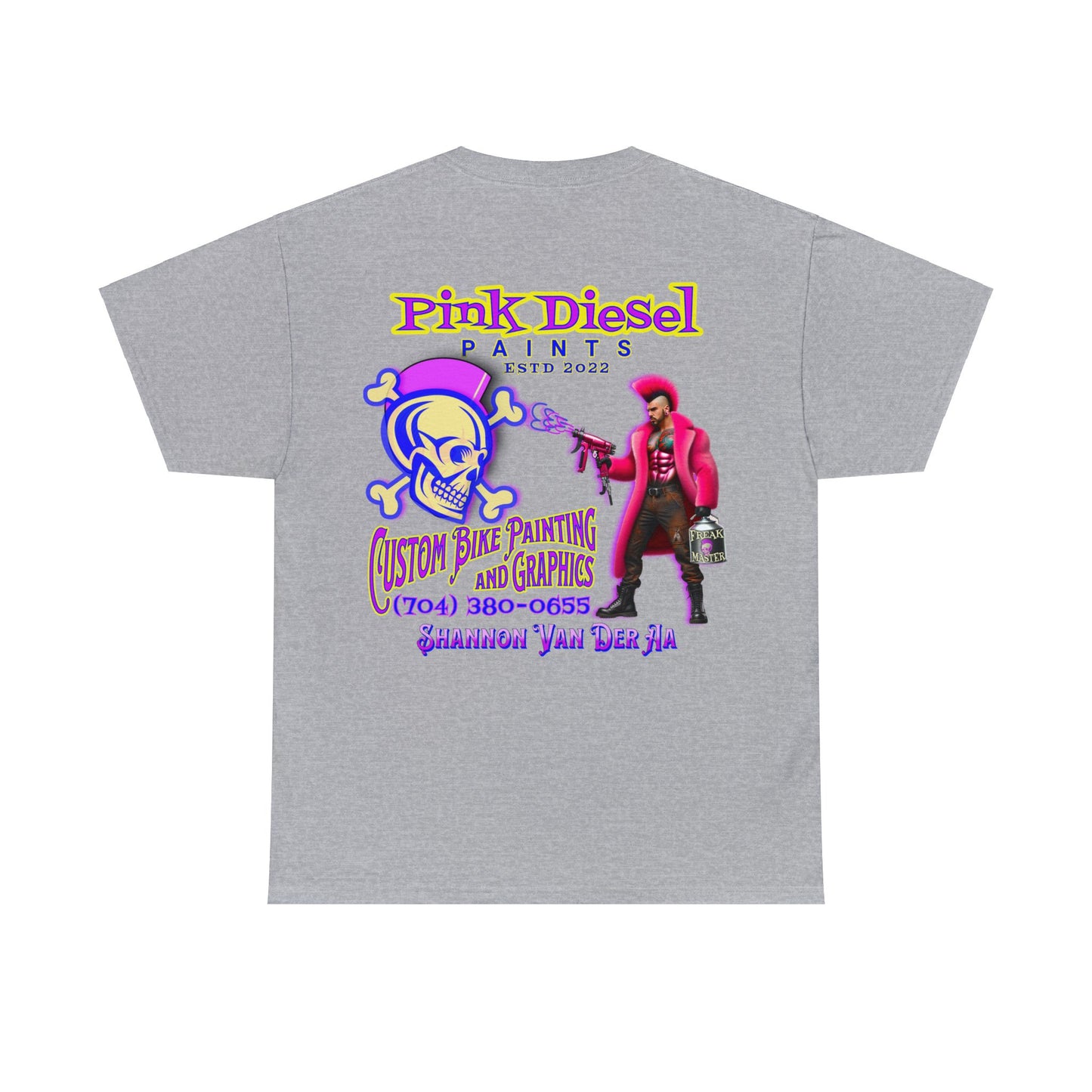 PINK DIESEL Unisex Heavy Cotton Tee