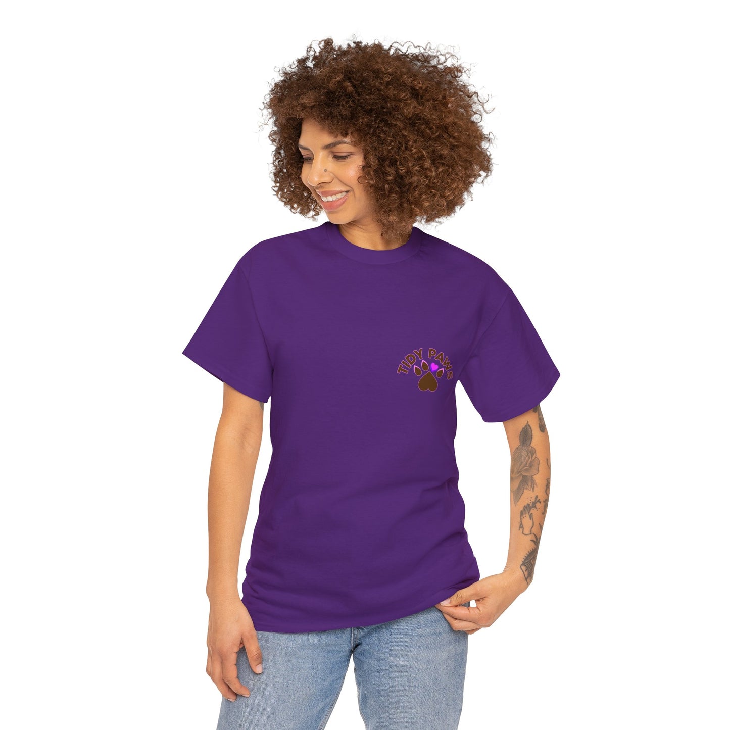 TIDY PAWS Unisex Heavy Cotton Tee