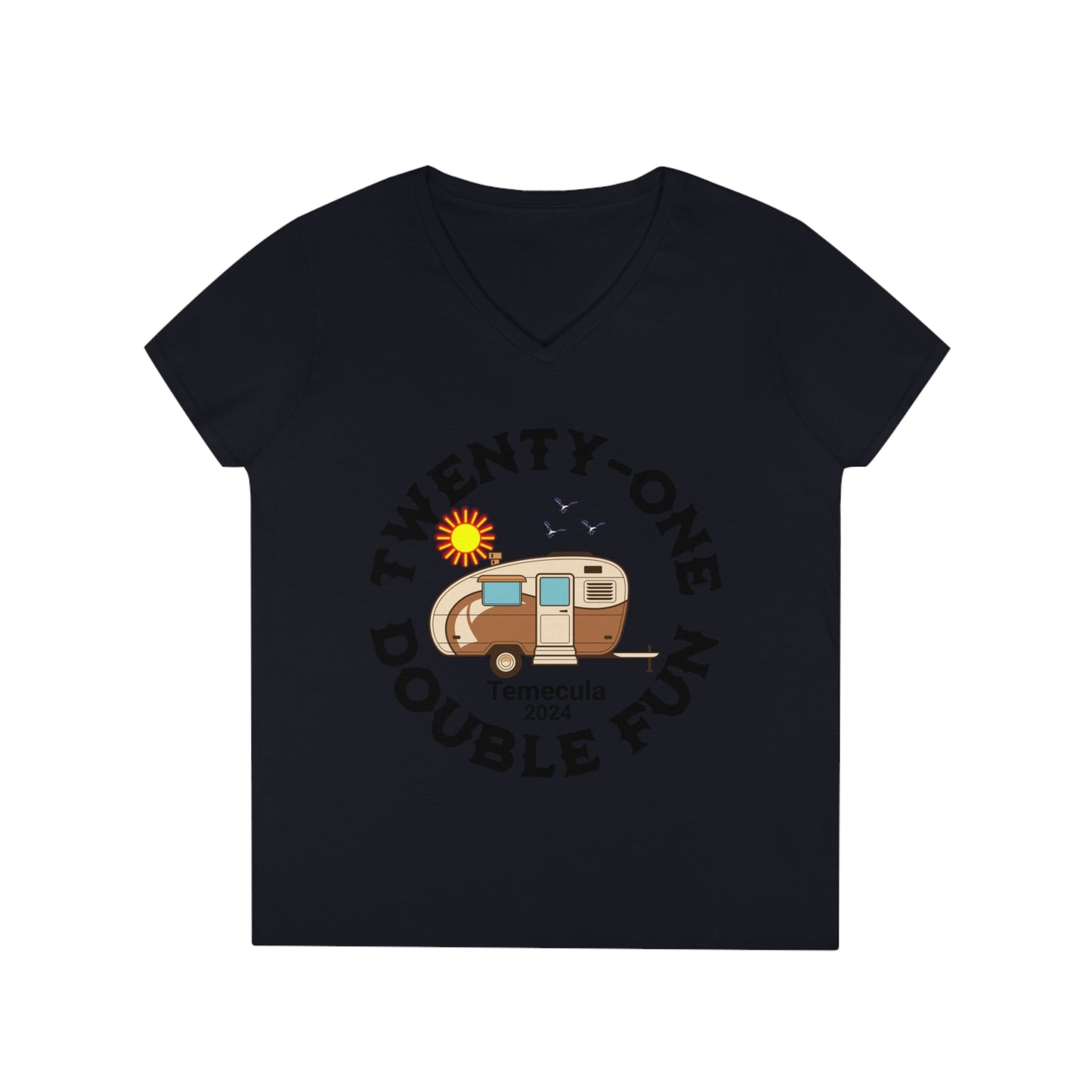 TWINS Ladies' V-Neck T-Shirt