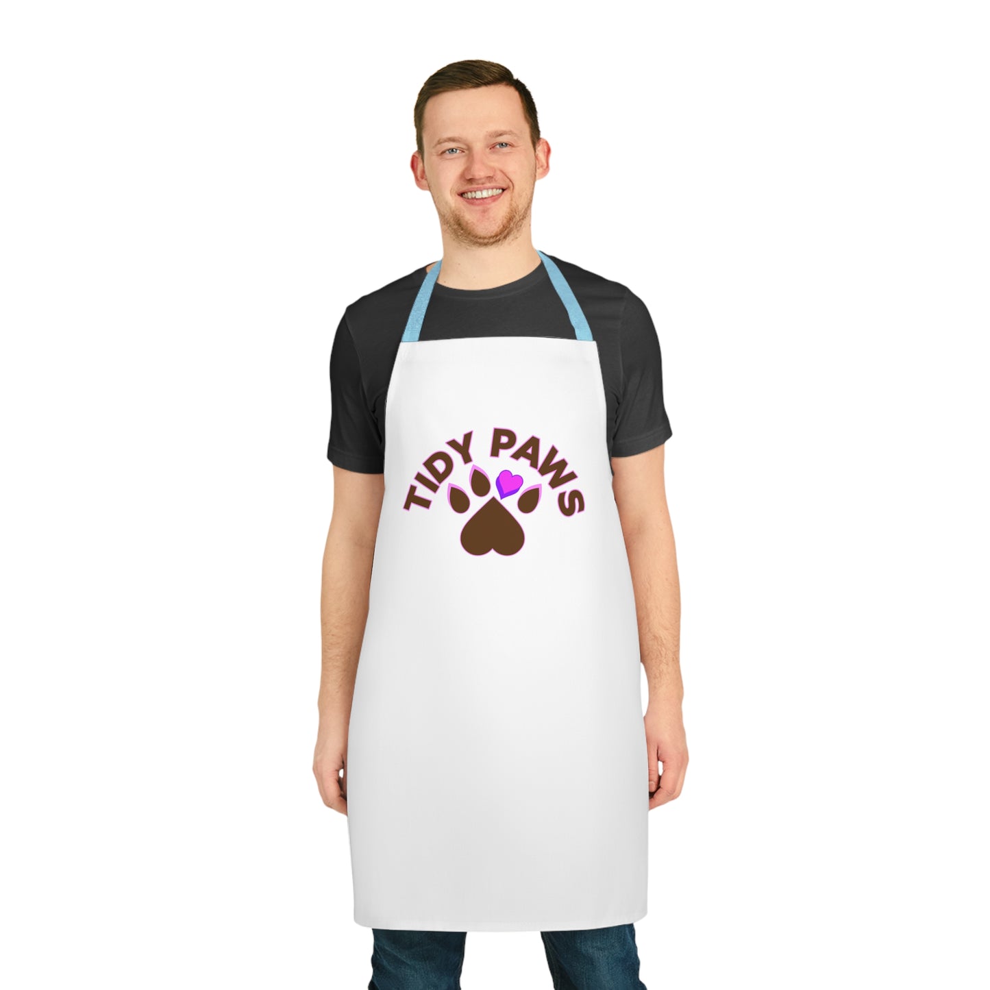 TIDY PAWS Apron, 5-Color Straps (AOP)