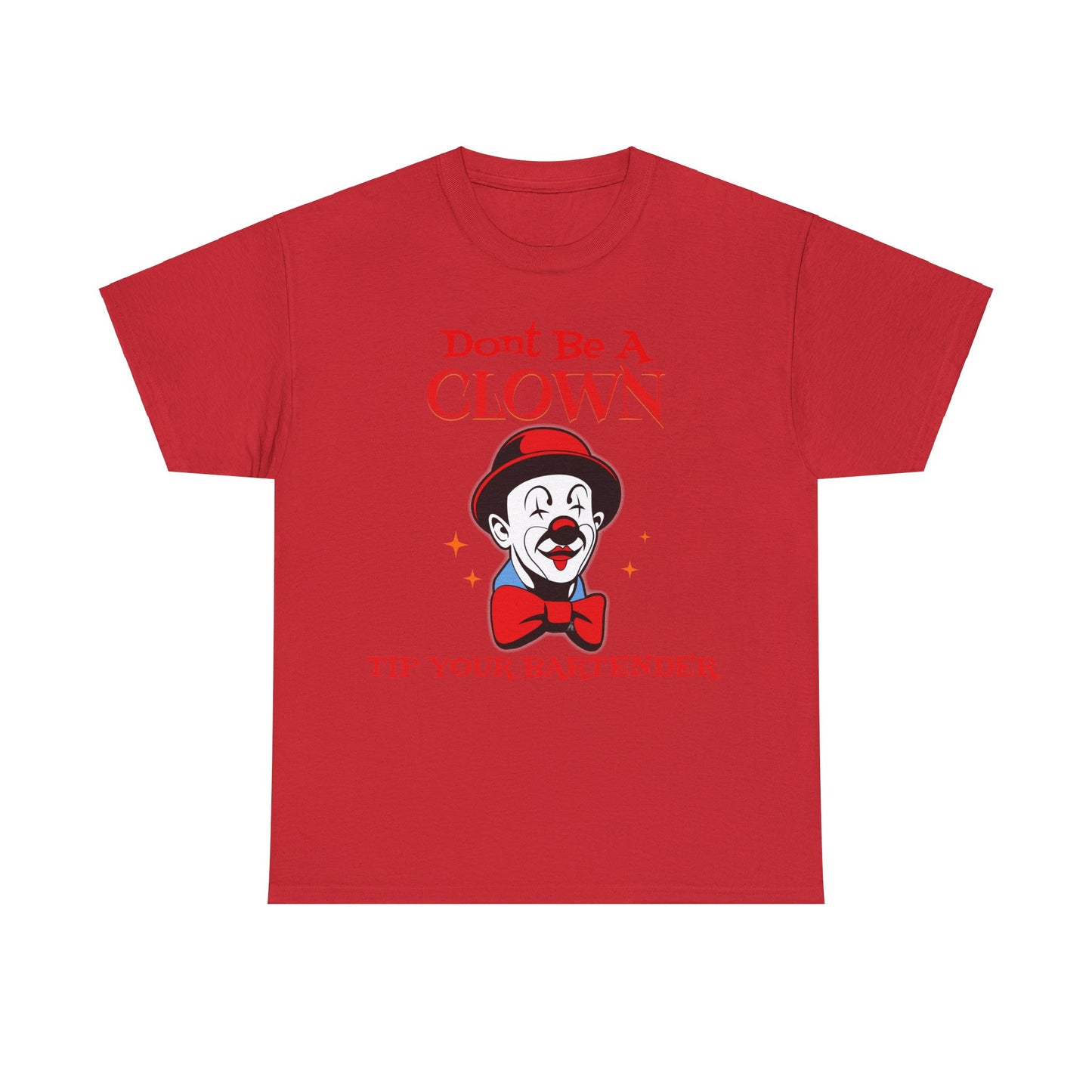 BARTENDER ON FRONT Unisex Heavy Cotton Tee