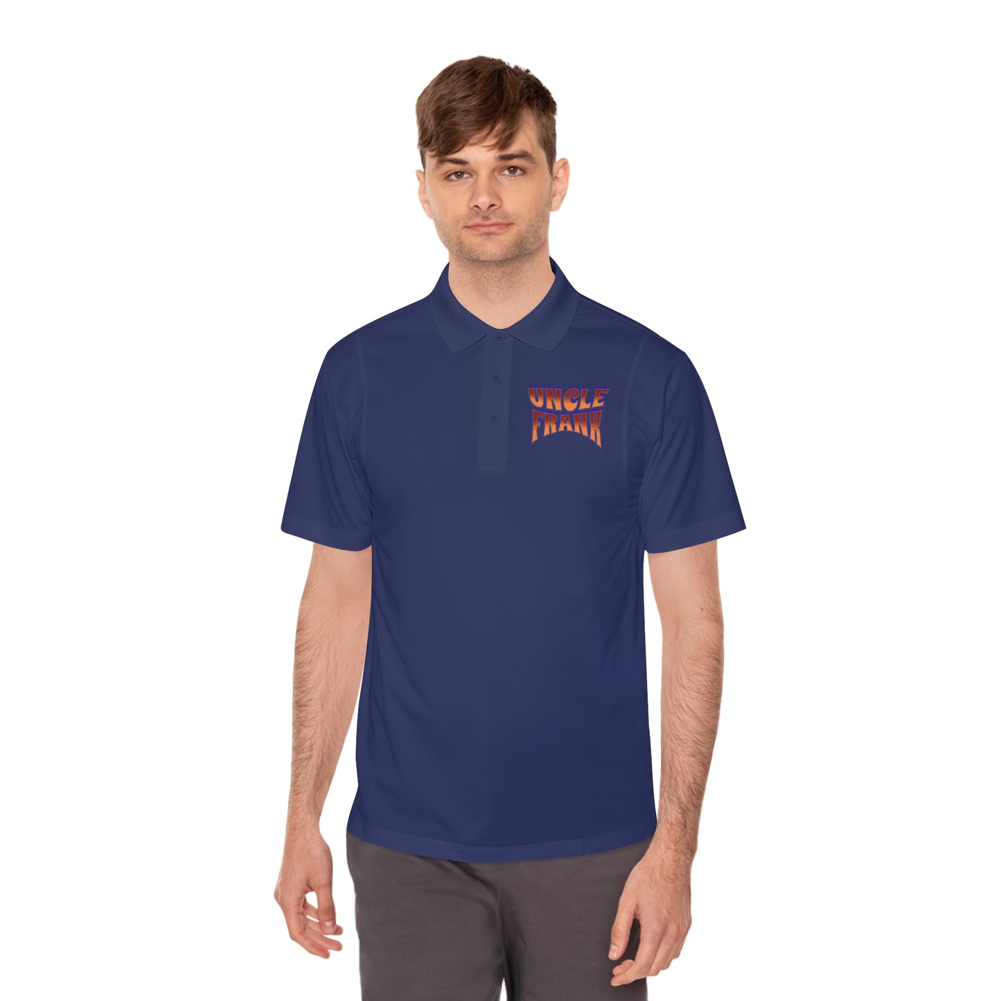UNCLE FRANK Men's Sport Polo Shirt
