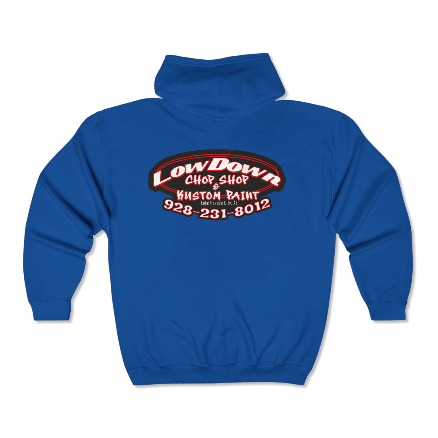 Low Down Full Zip Hoodie for Everyone - Perfect for Work or Casual Wear