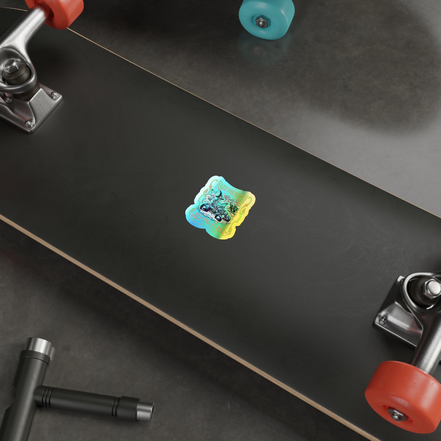 LIL DADDY Holographic Die-cut Stickers