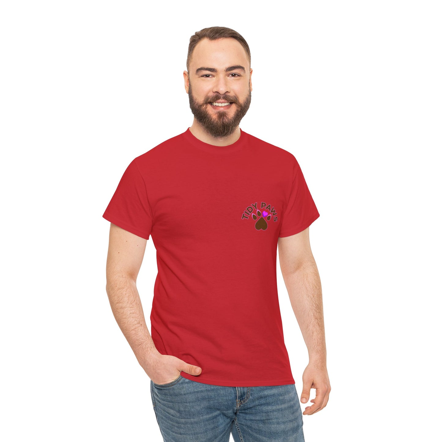 TIDY PAWS Unisex Heavy Cotton Tee