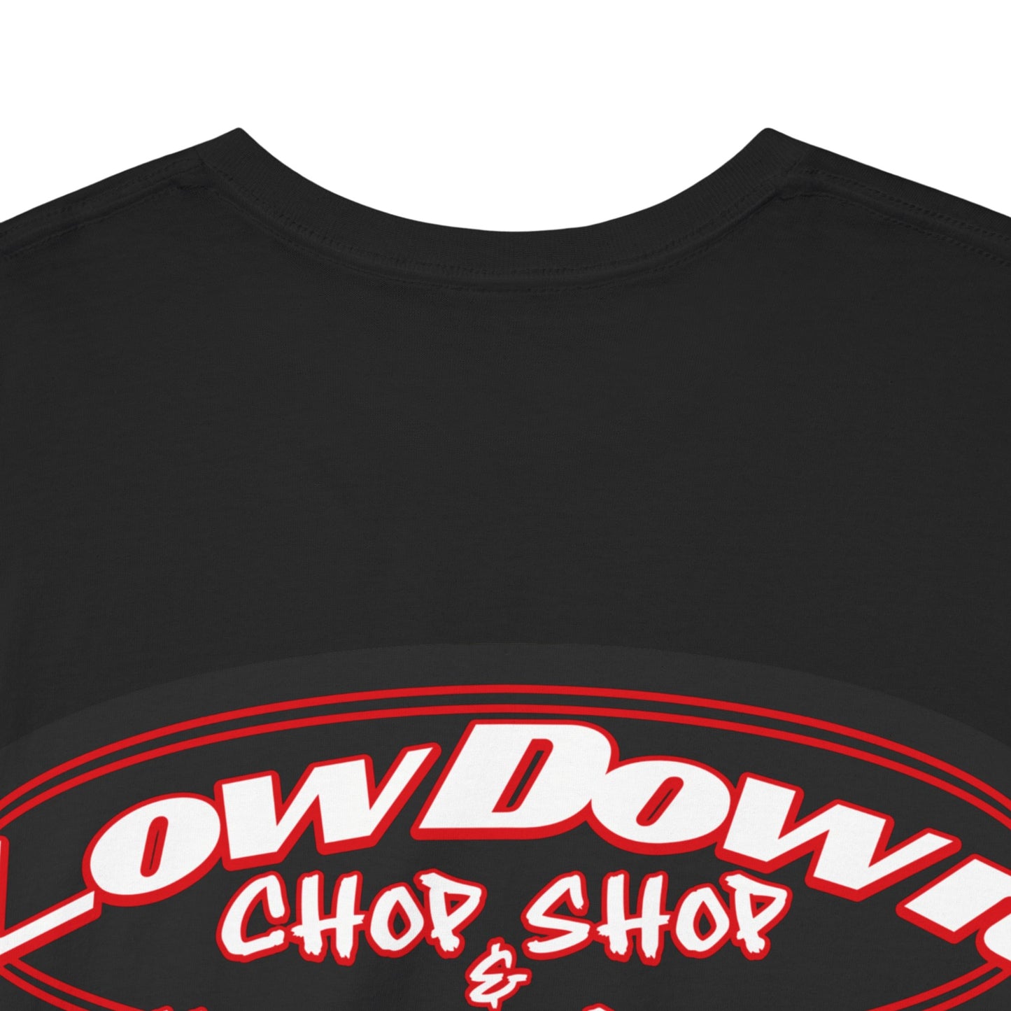 Low Down Chop Shop Heavy Cotton Tee