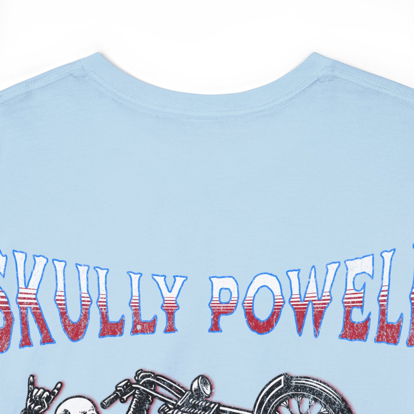 SKULLY ON BACK Unisex Heavy Cotton Tee