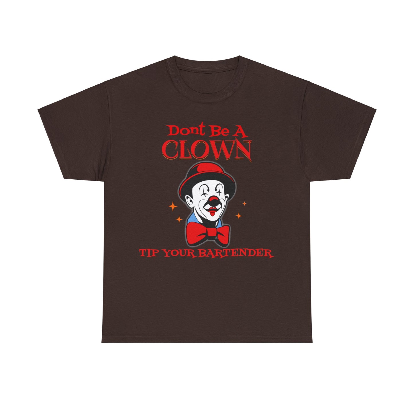 BARTENDER ON FRONT Unisex Heavy Cotton Tee