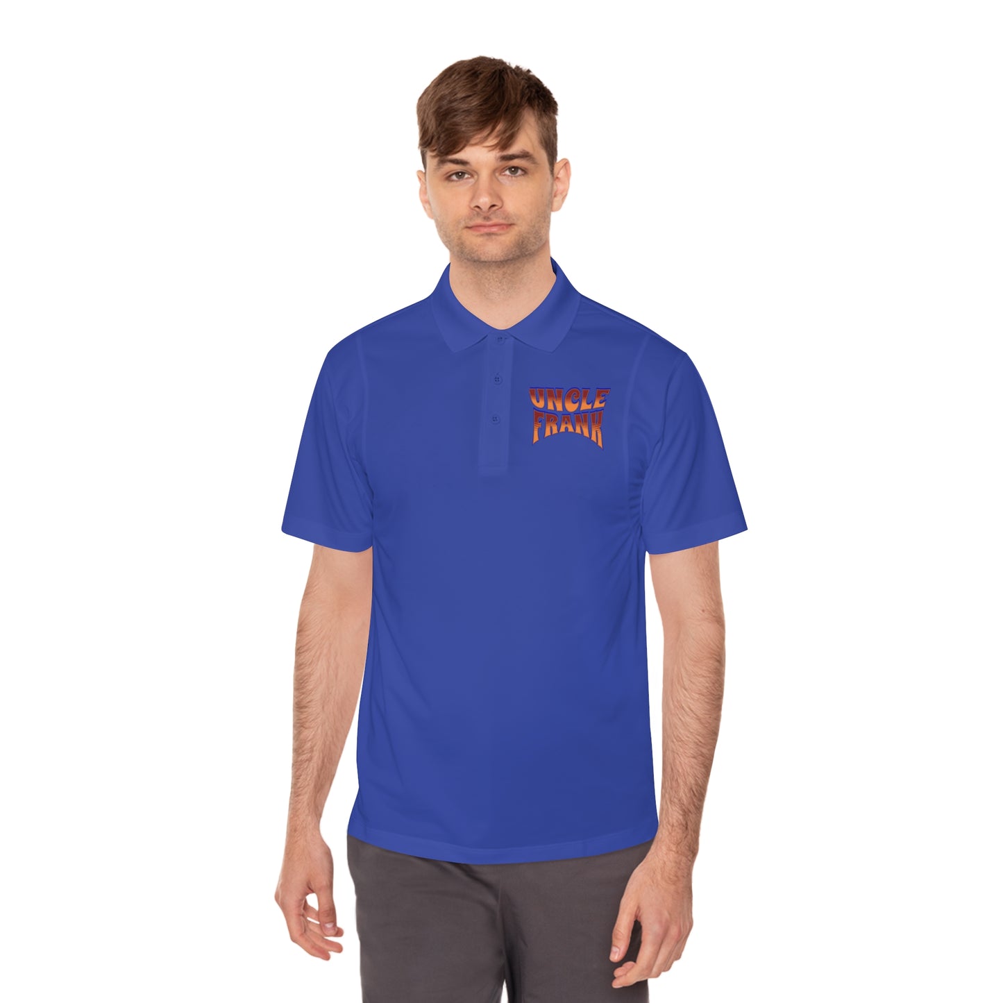 UNCLE FRANK Men's Sport Polo Shirt