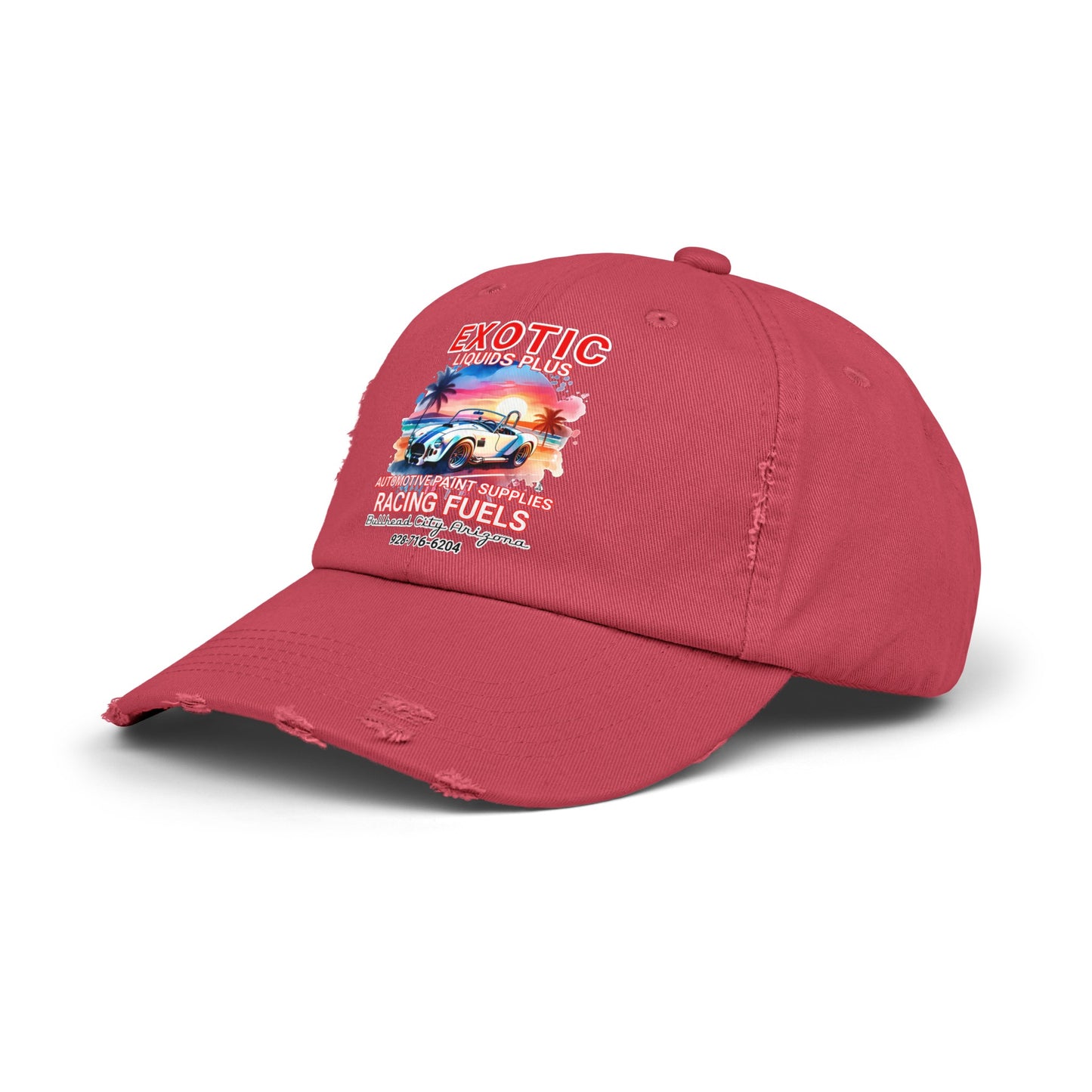 EXOTIC Unisex Distressed Cap