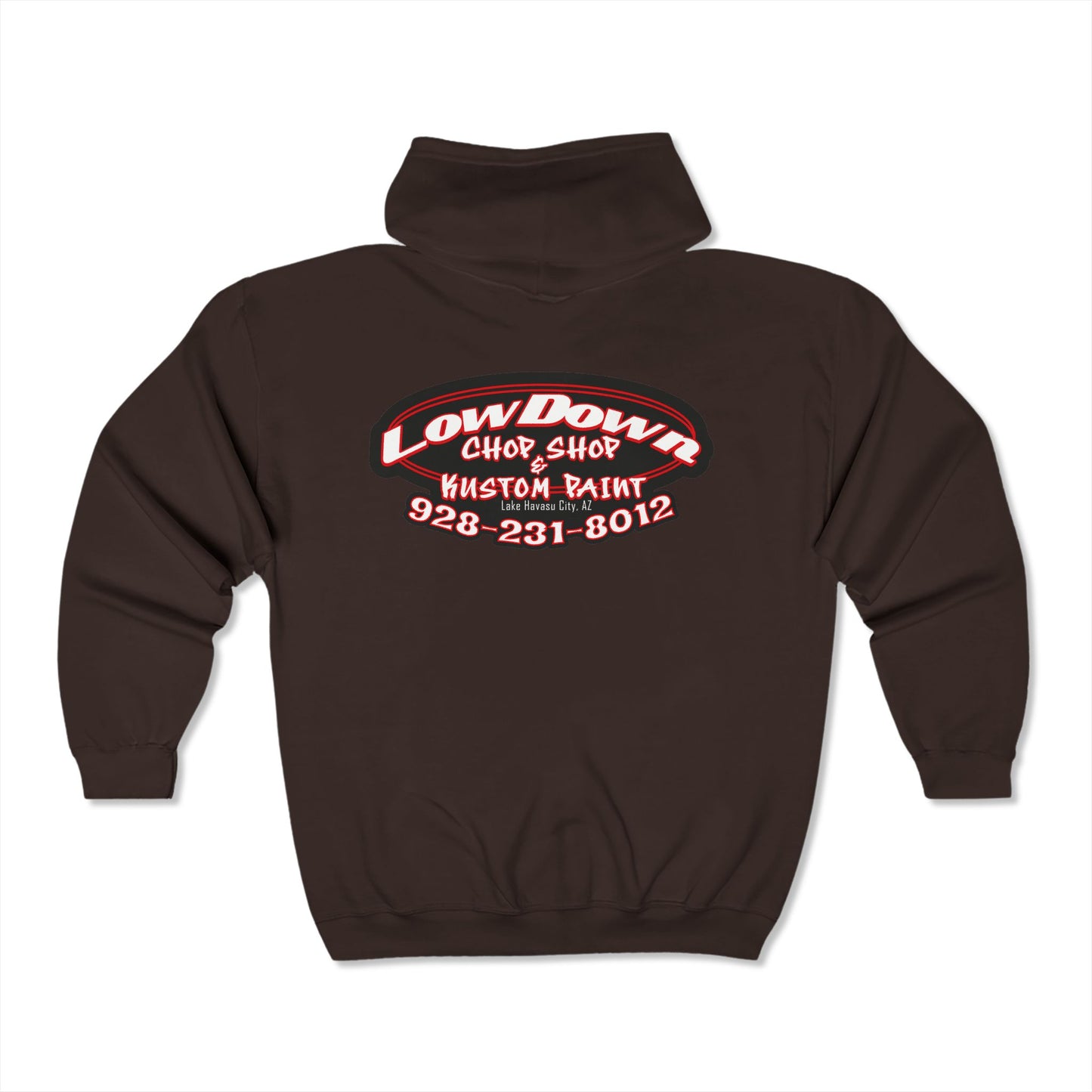 Low Down Full Zip Hoodie for Everyone - Perfect for Work or Casual Wear