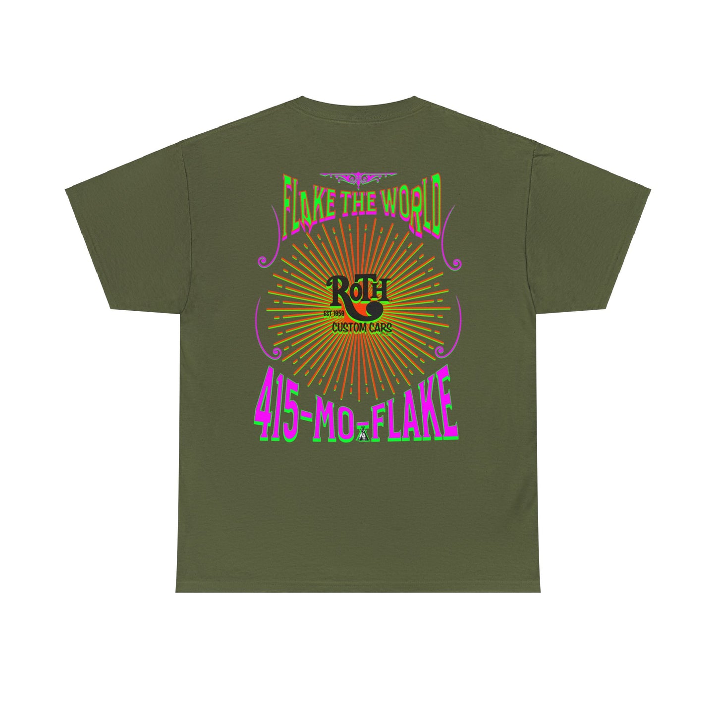 LIL DADDY STARBURSTS Unisex Heavy Cotton Tee