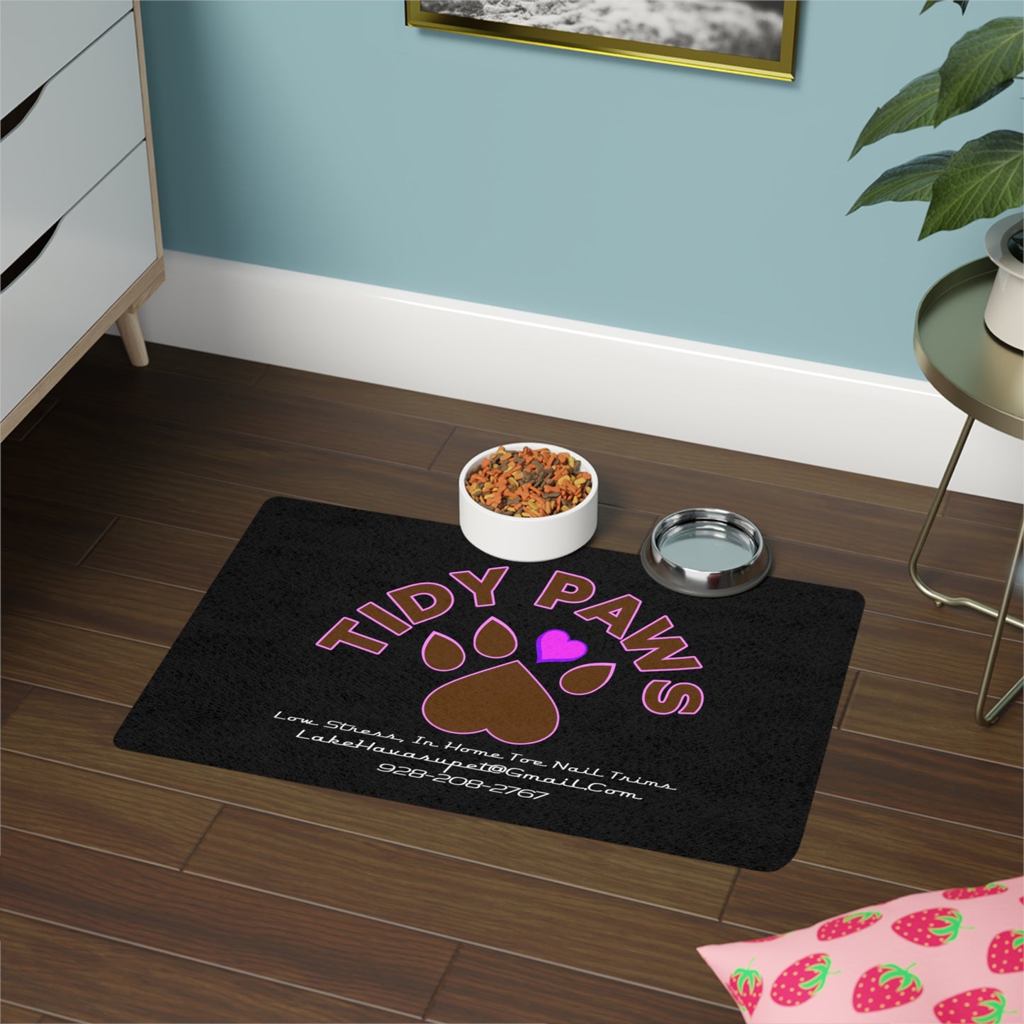 TIDY PAWS Pet Food Mat (12x18)