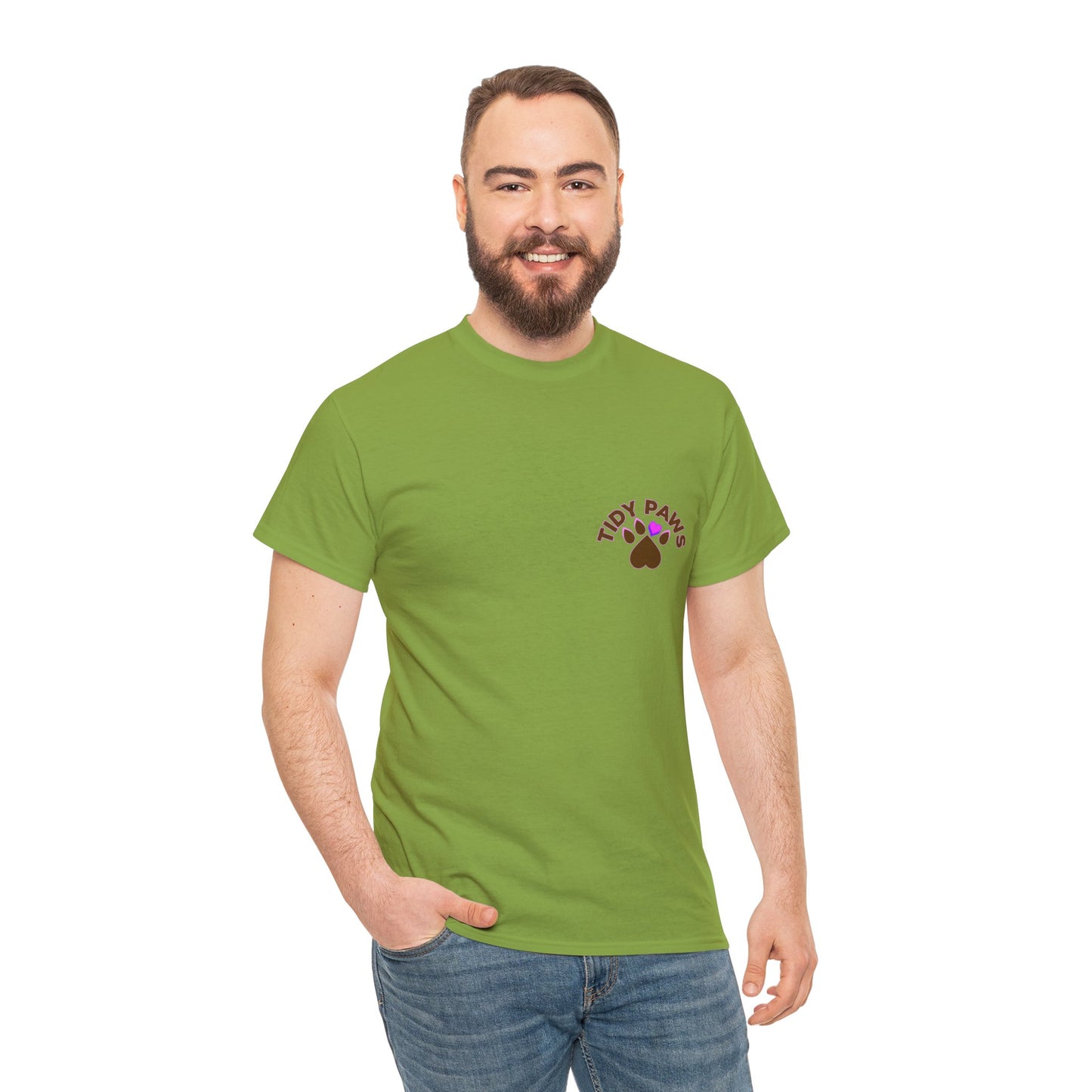 TIDY PAWS Unisex Heavy Cotton Tee