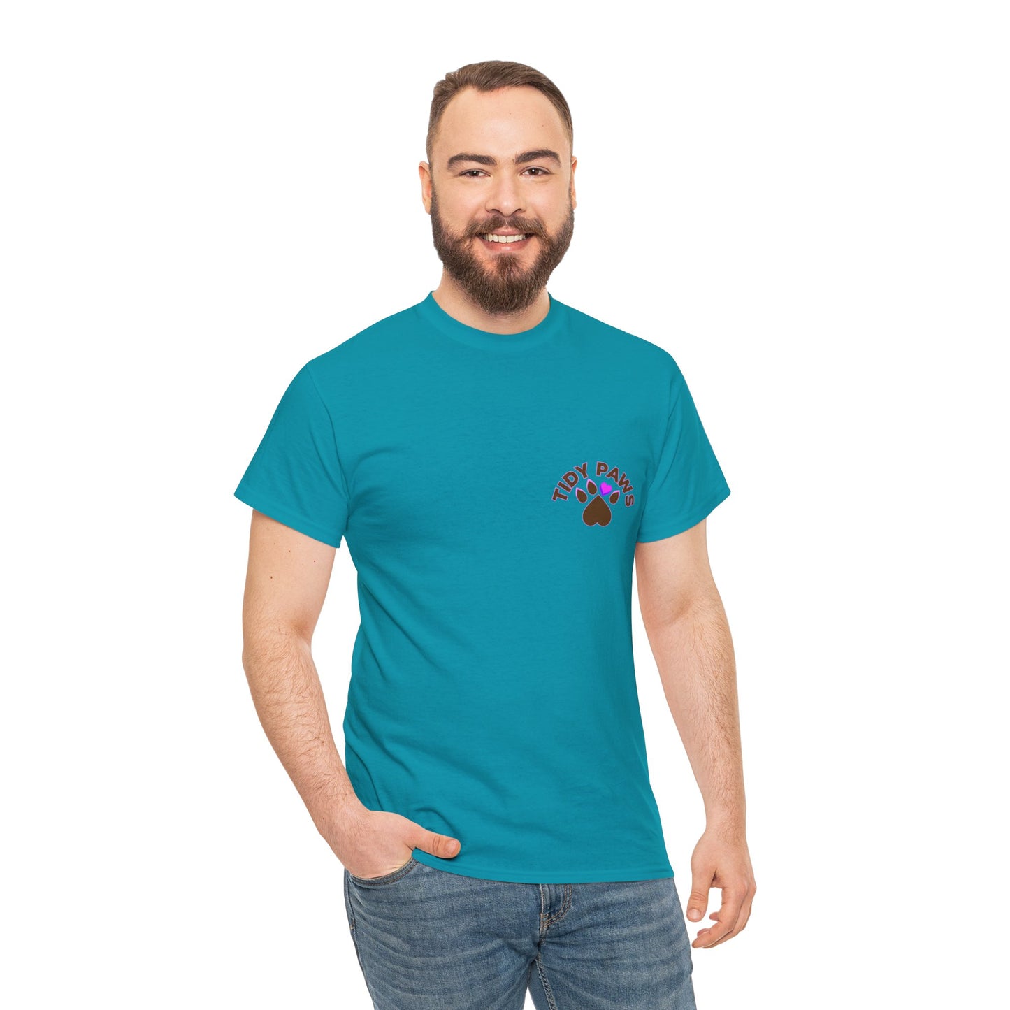 TIDY PAWS Unisex Heavy Cotton Tee