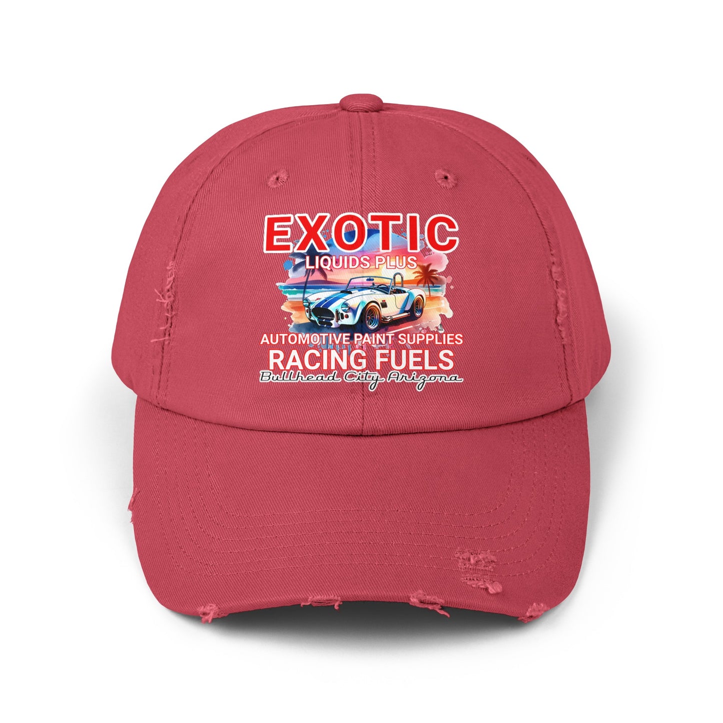 EXOTIC Unisex Distressed Cap