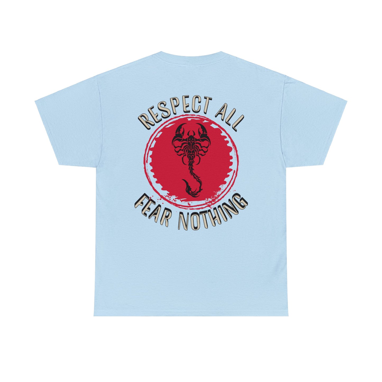 RESPECT ON BACK Unisex Heavy Cotton Tee