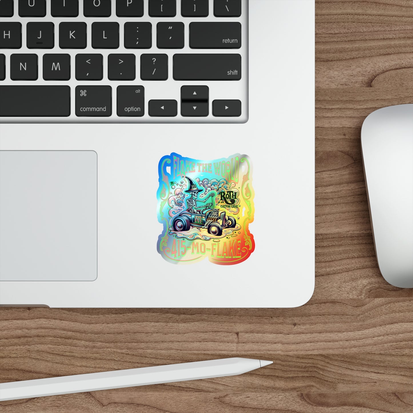 LIL DADDY Holographic Die-cut Stickers