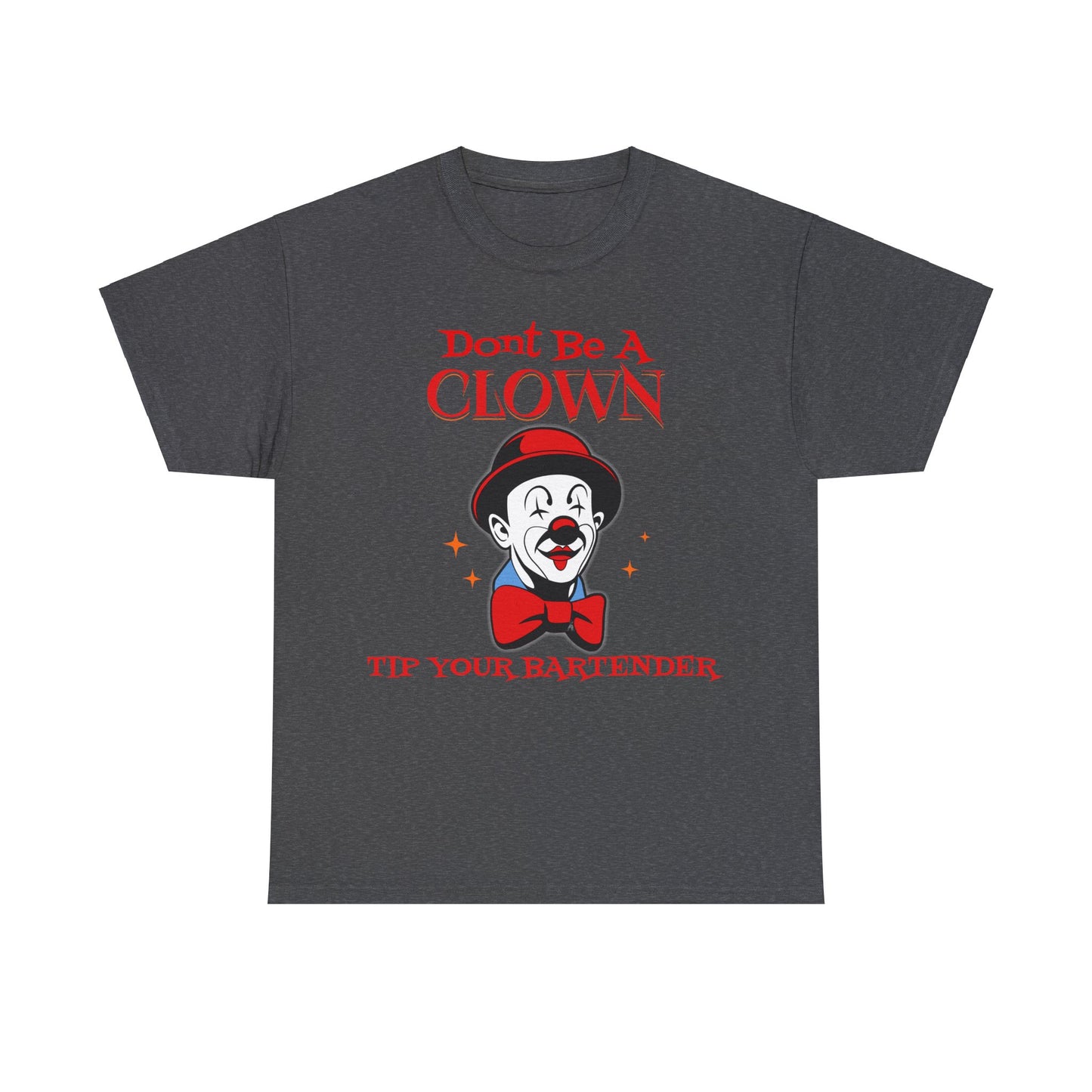 BARTENDER ON FRONT Unisex Heavy Cotton Tee