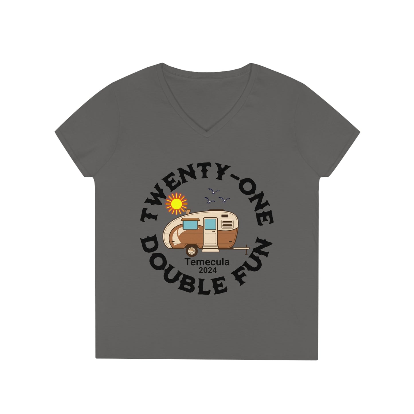 TWINS Ladies' V-Neck T-Shirt