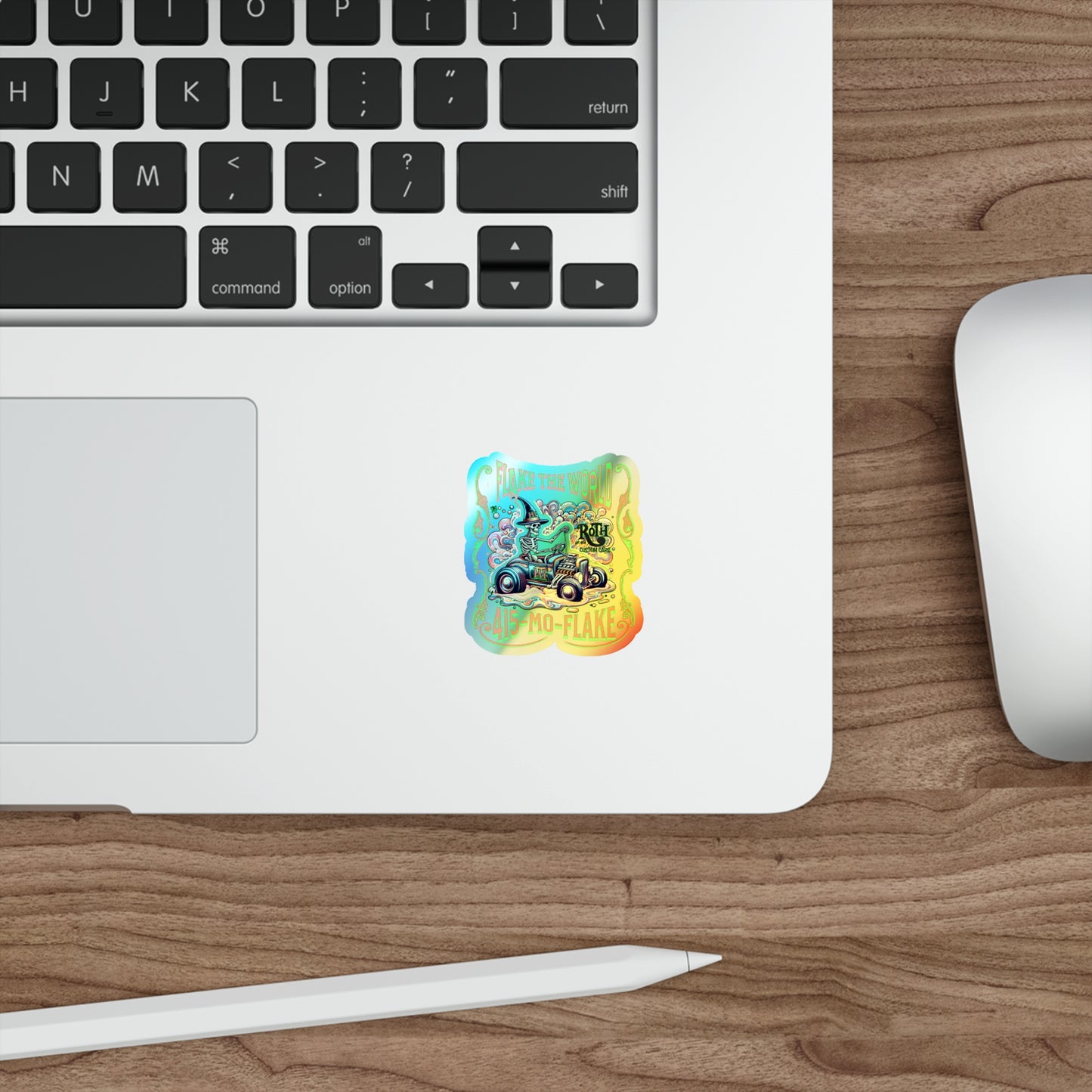 LIL DADDY Holographic Die-cut Stickers