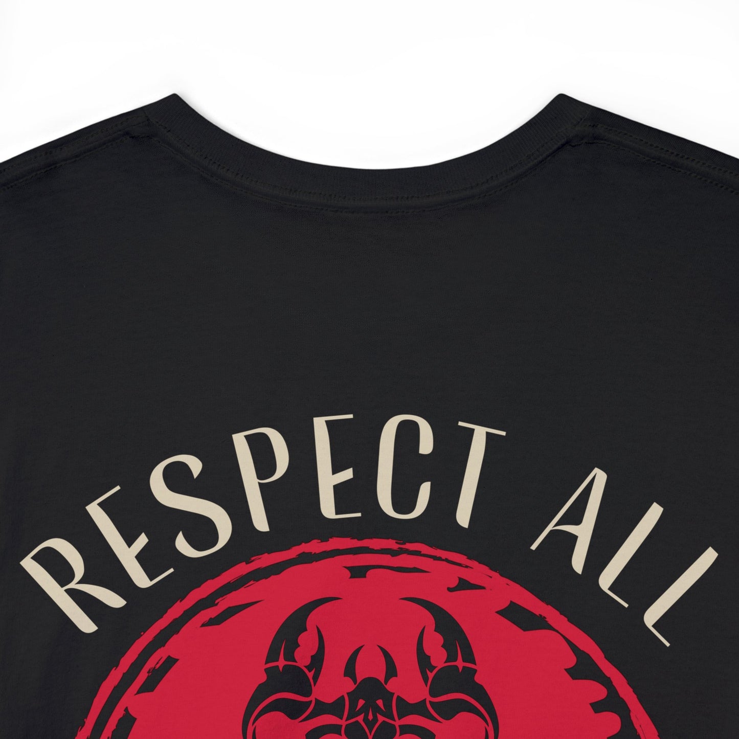 RESPECT ON BACK Unisex Heavy Cotton Tee