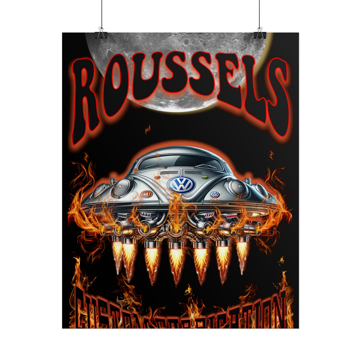 ROUSSEL'S CUSTOM LIMITED EDITION Rolled Posters