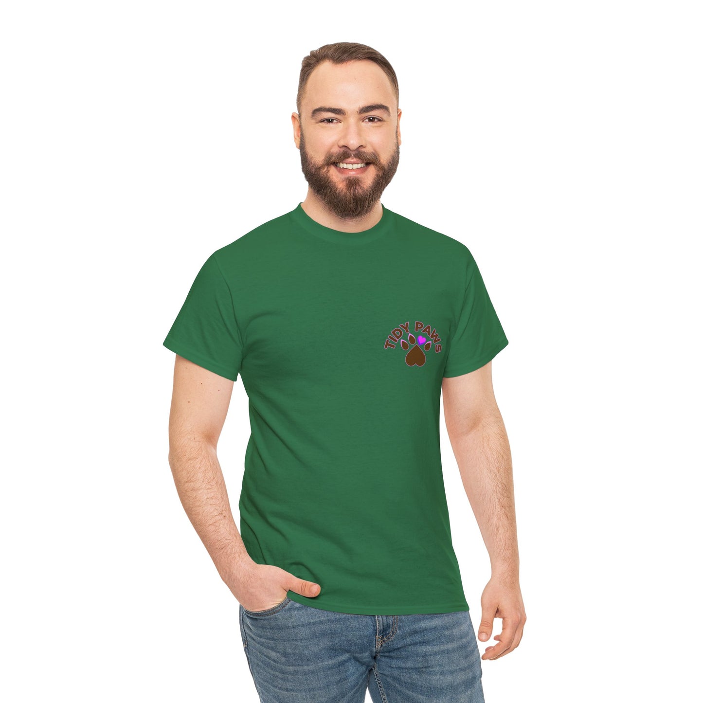 TIDY PAWS Unisex Heavy Cotton Tee