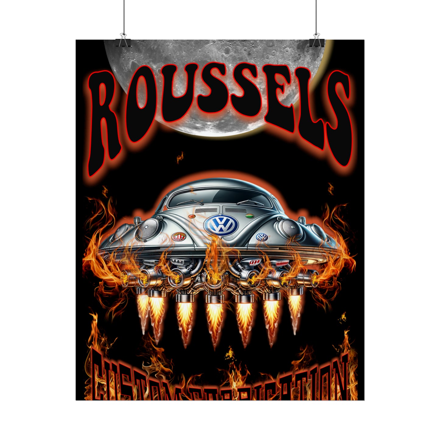 ROUSSEL'S CUSTOM LIMITED EDITION Rolled Posters