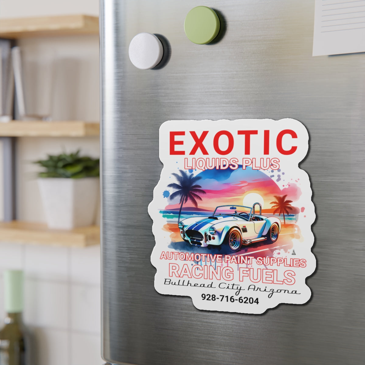 EXOTIC Die-Cut Magnets