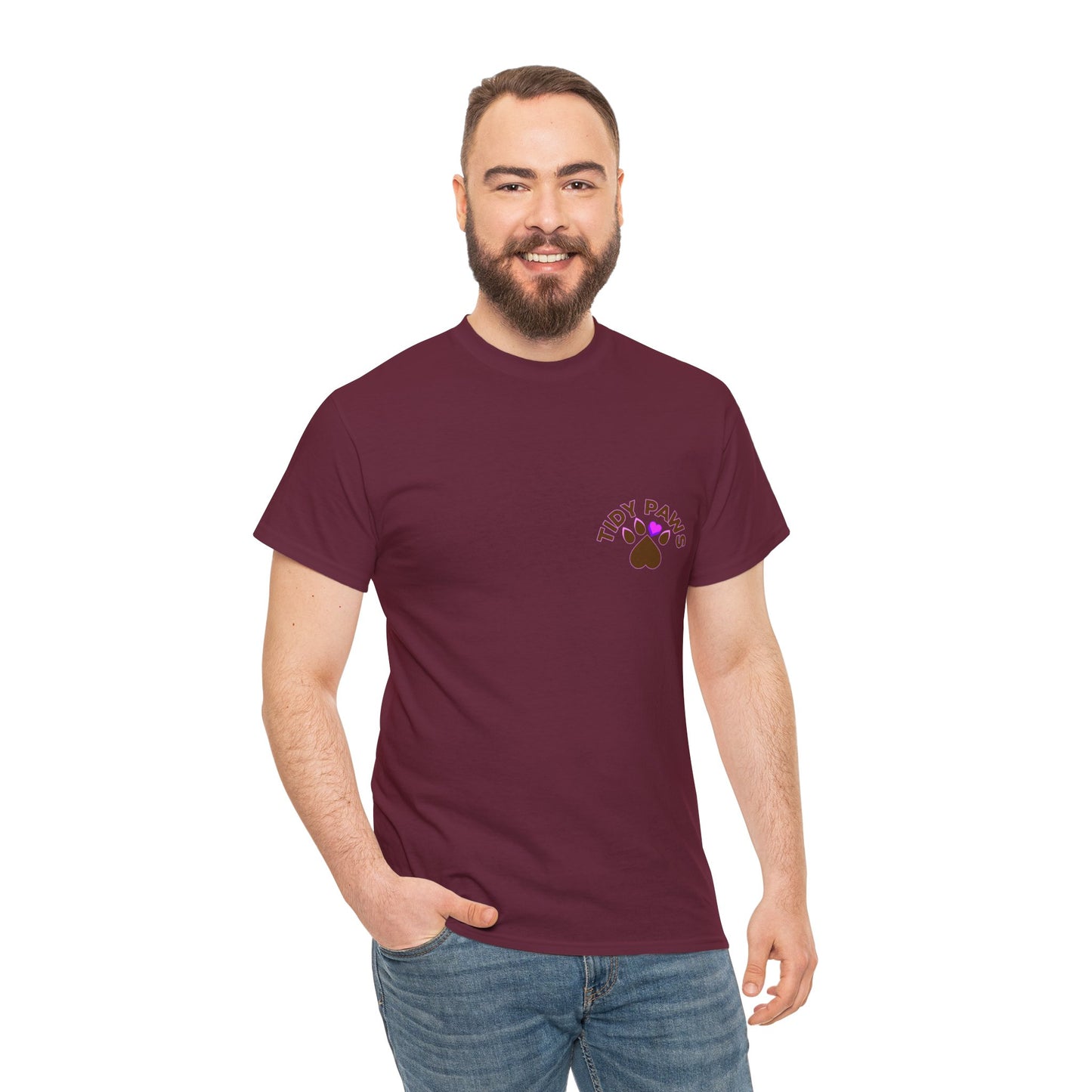 TIDY PAWS Unisex Heavy Cotton Tee